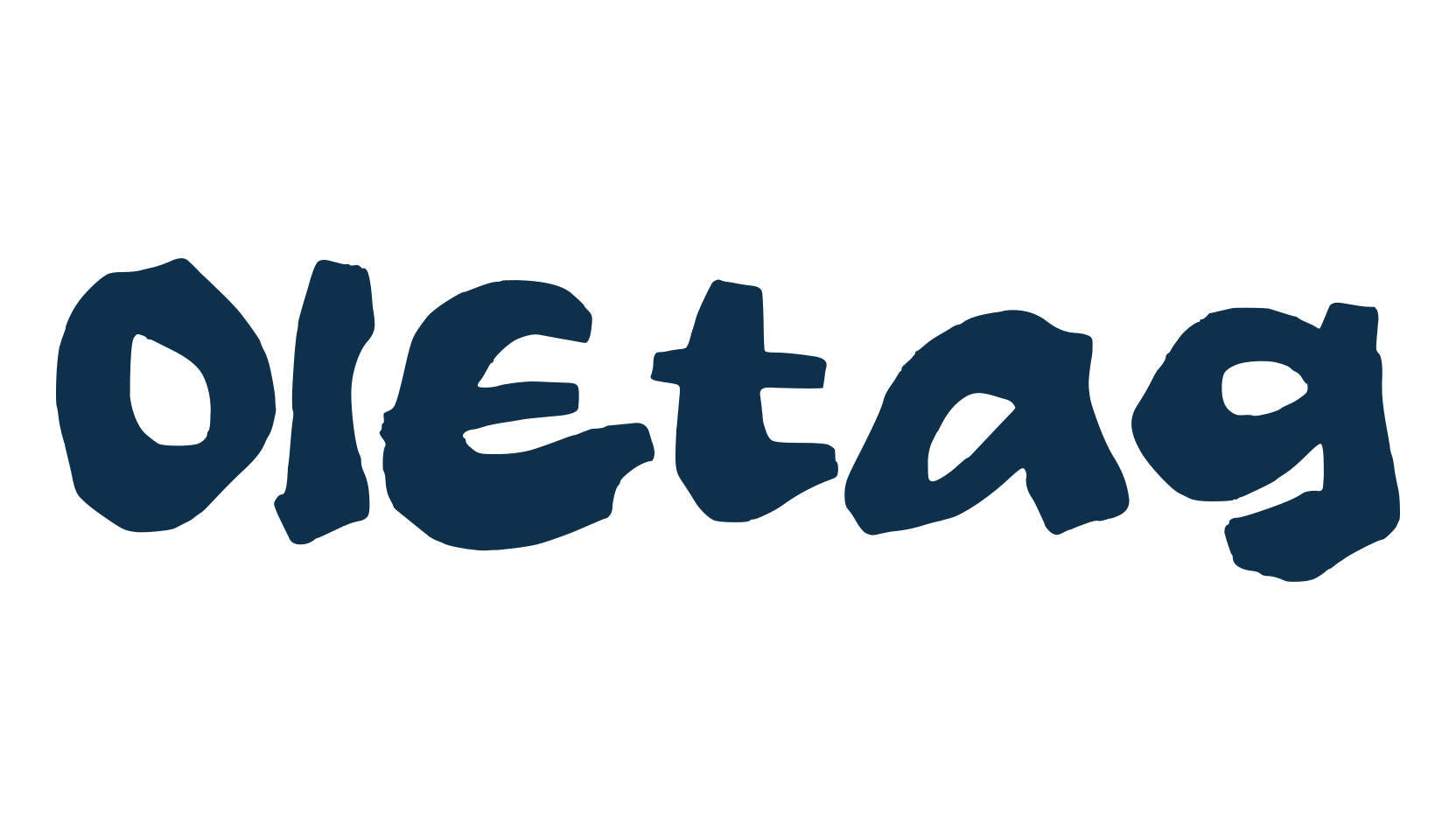 Oletag, graffiti font preview