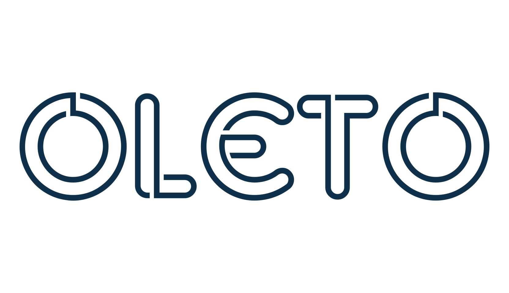 Oleto, sci-fi font preview