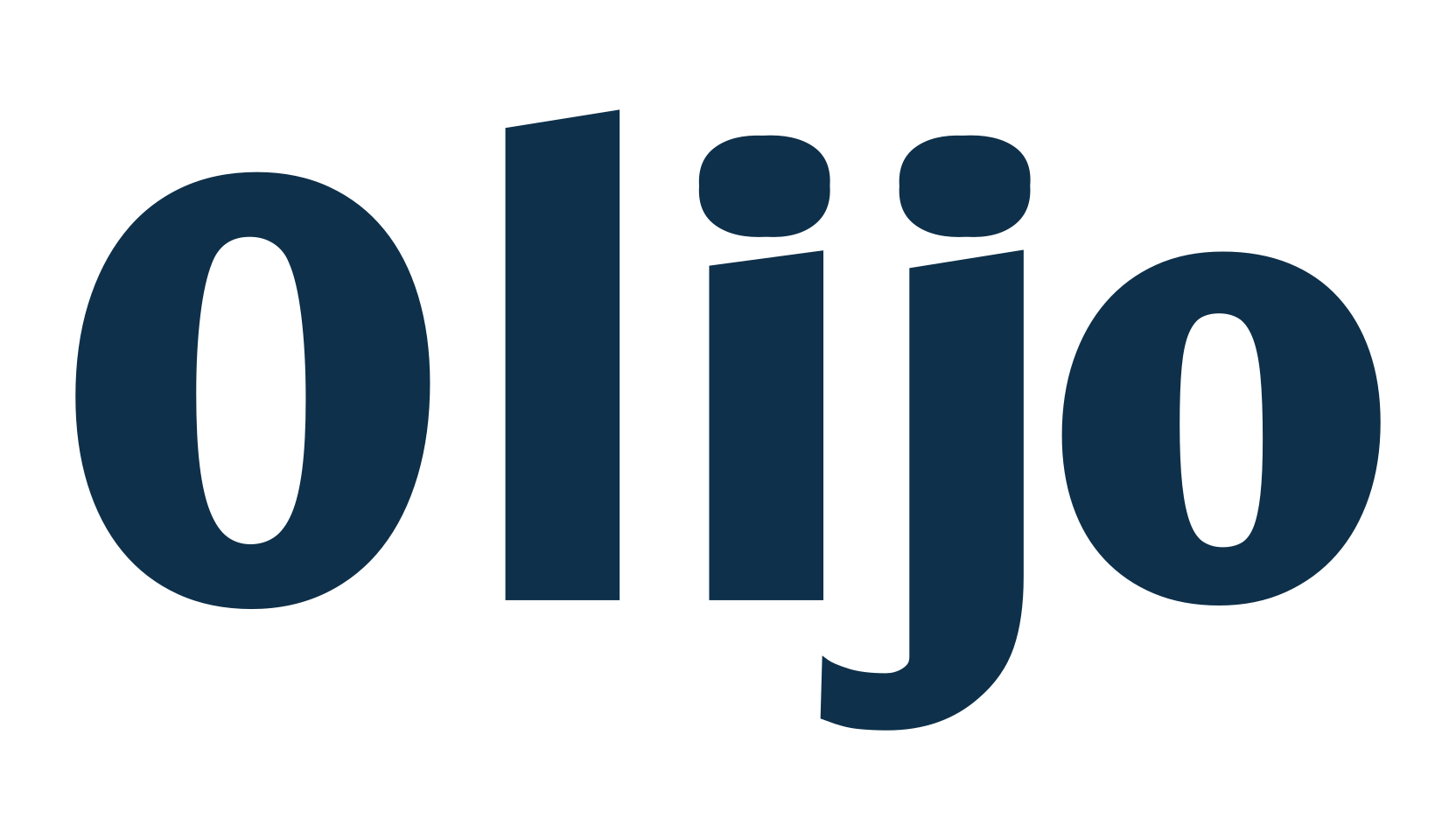 Olijo, sans serif font preview