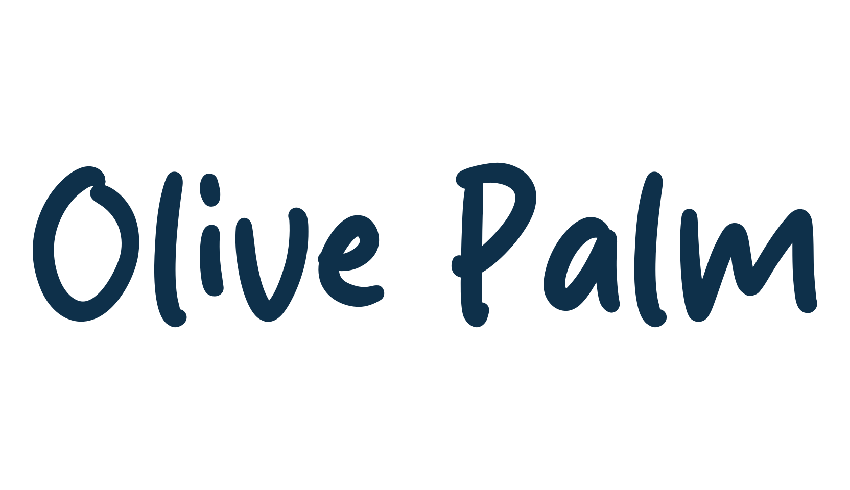 Olive Palm, script handwritten fancy decorative calligraphy font preview