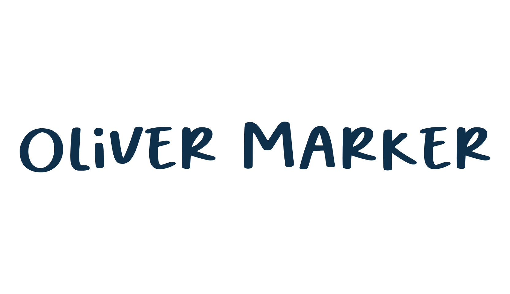 Oliver Marker, script handwritten fancy decorative calligraphy font preview