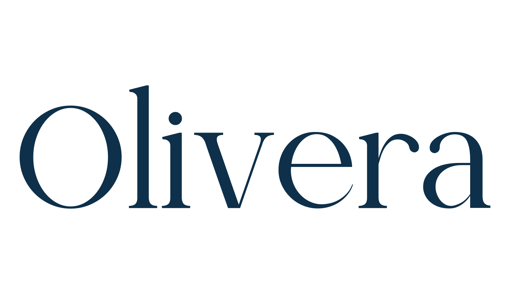 Olivera, serif font preview
