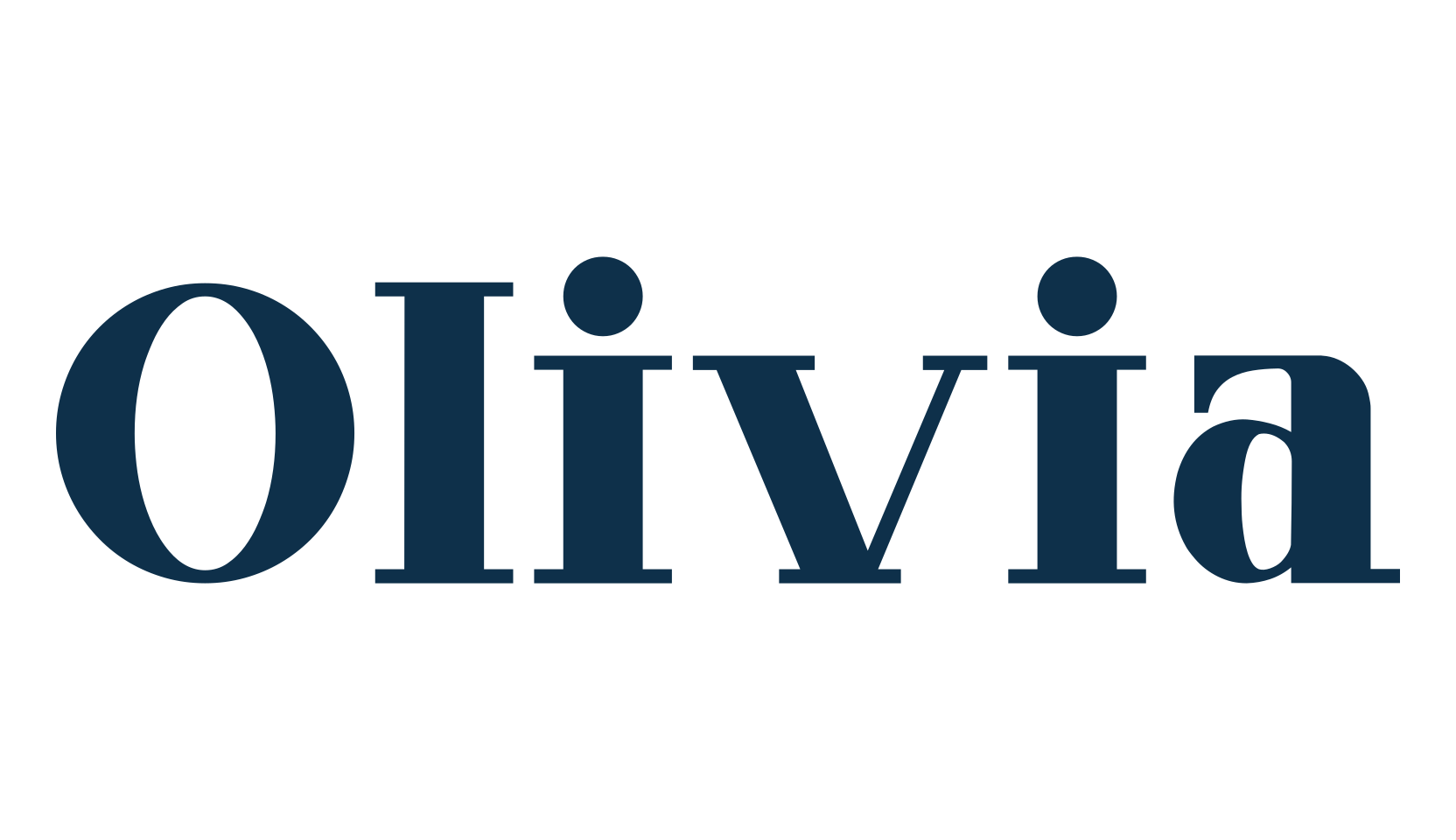 Olivia (olivia-10), basic serif font preview