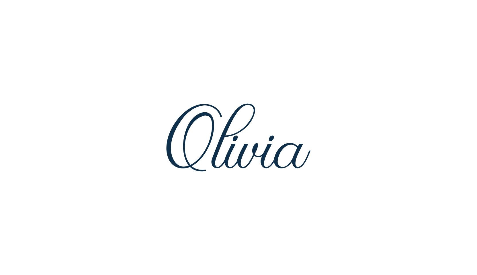 Olivia (olivia-3), script calligraphy fancy decorative font preview