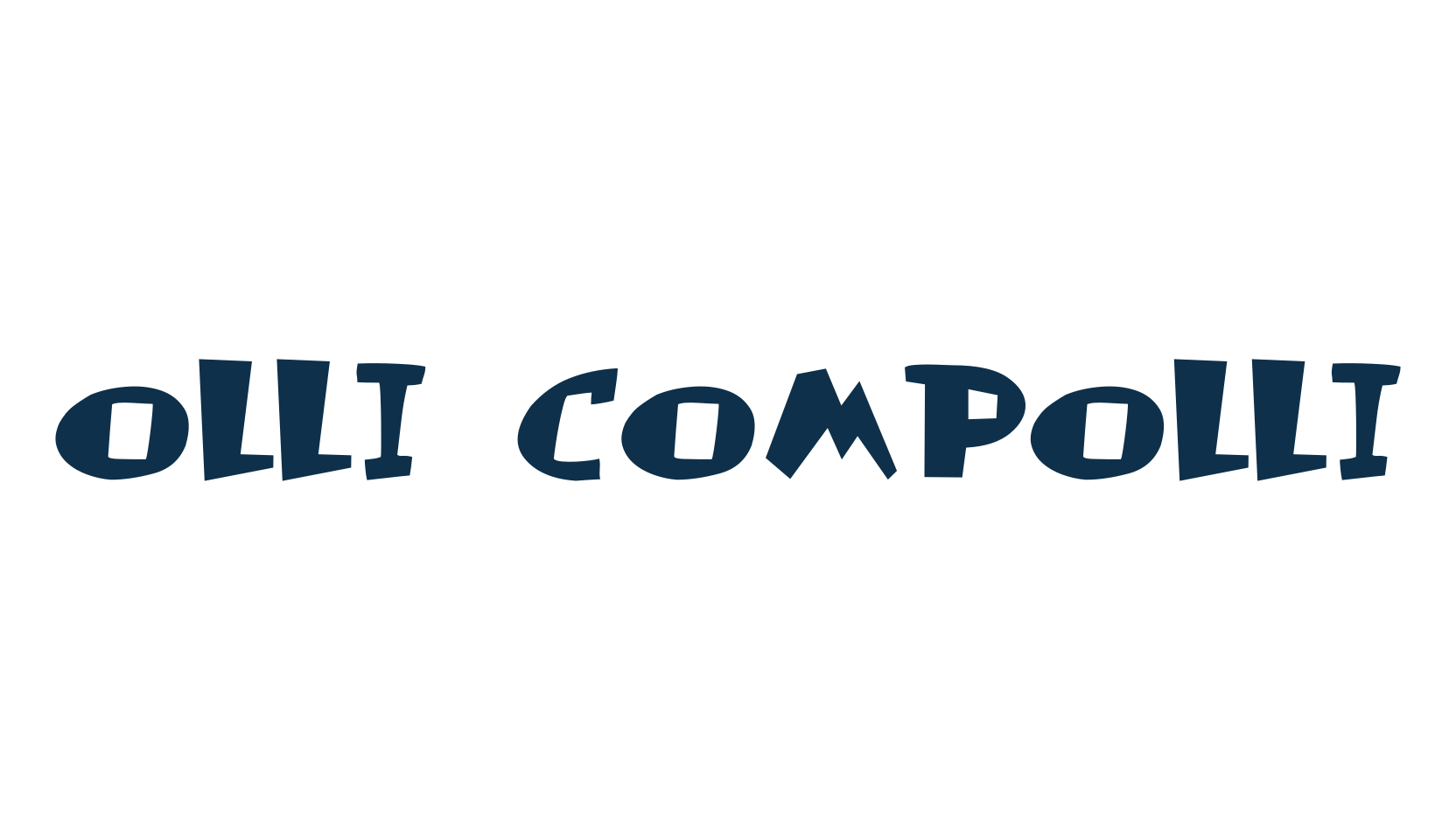 Olli Compolli, cartoon font preview