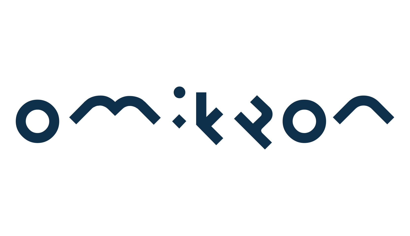 Omikron, techno sci-fi font preview