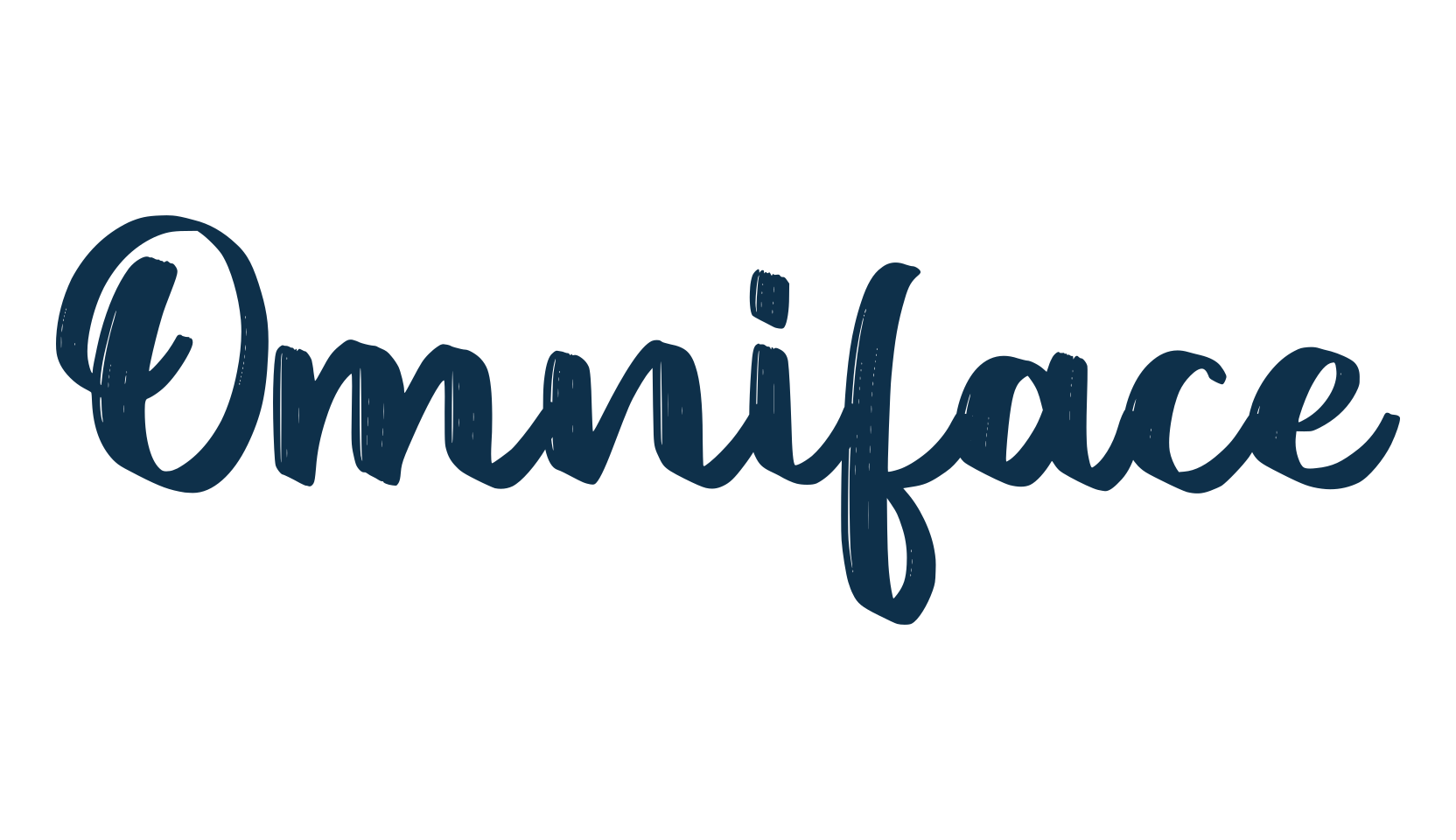 Omniface, script handwritten fancy decorative calligraphy font preview