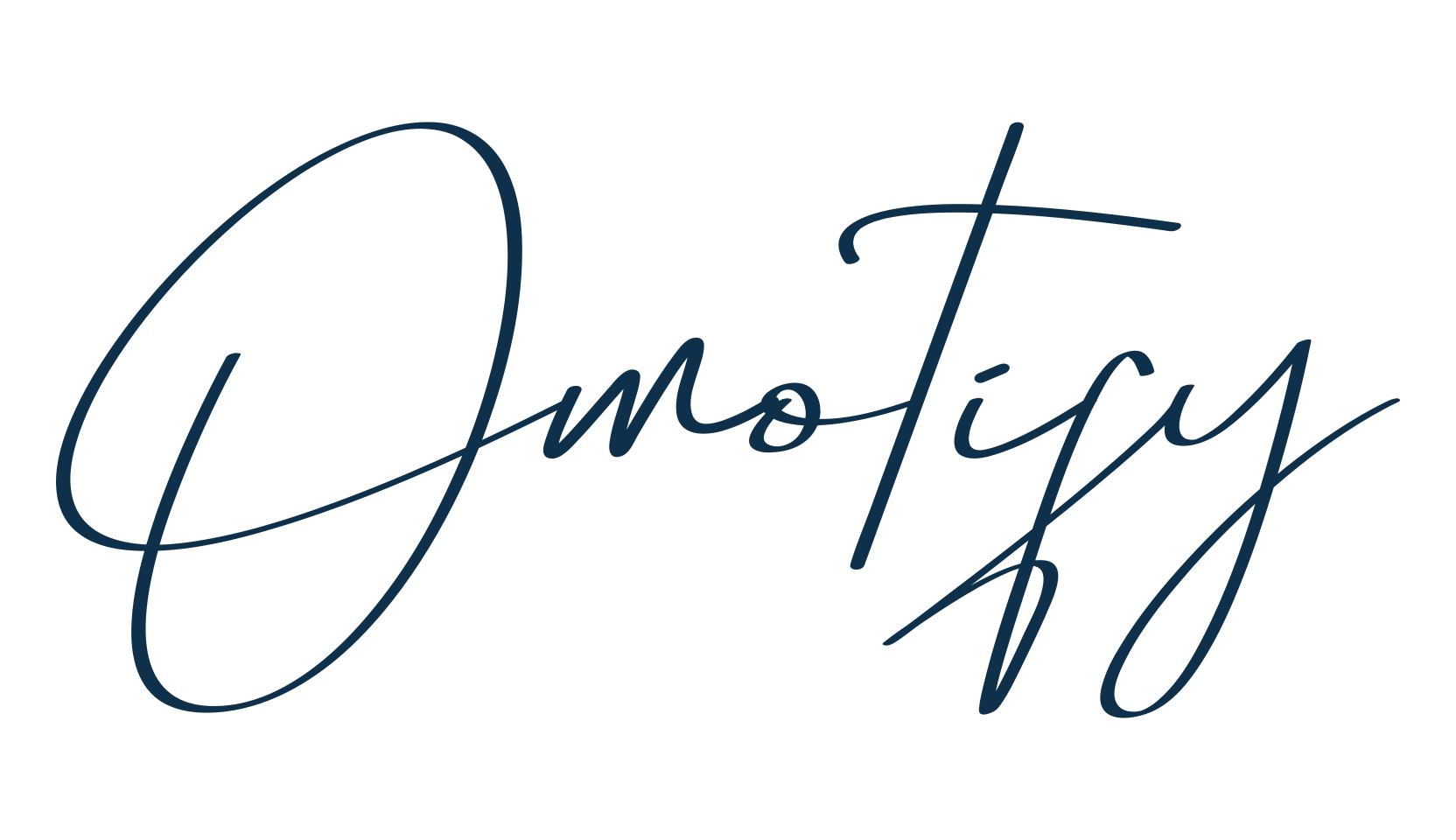 Omotify, handwriting font preview