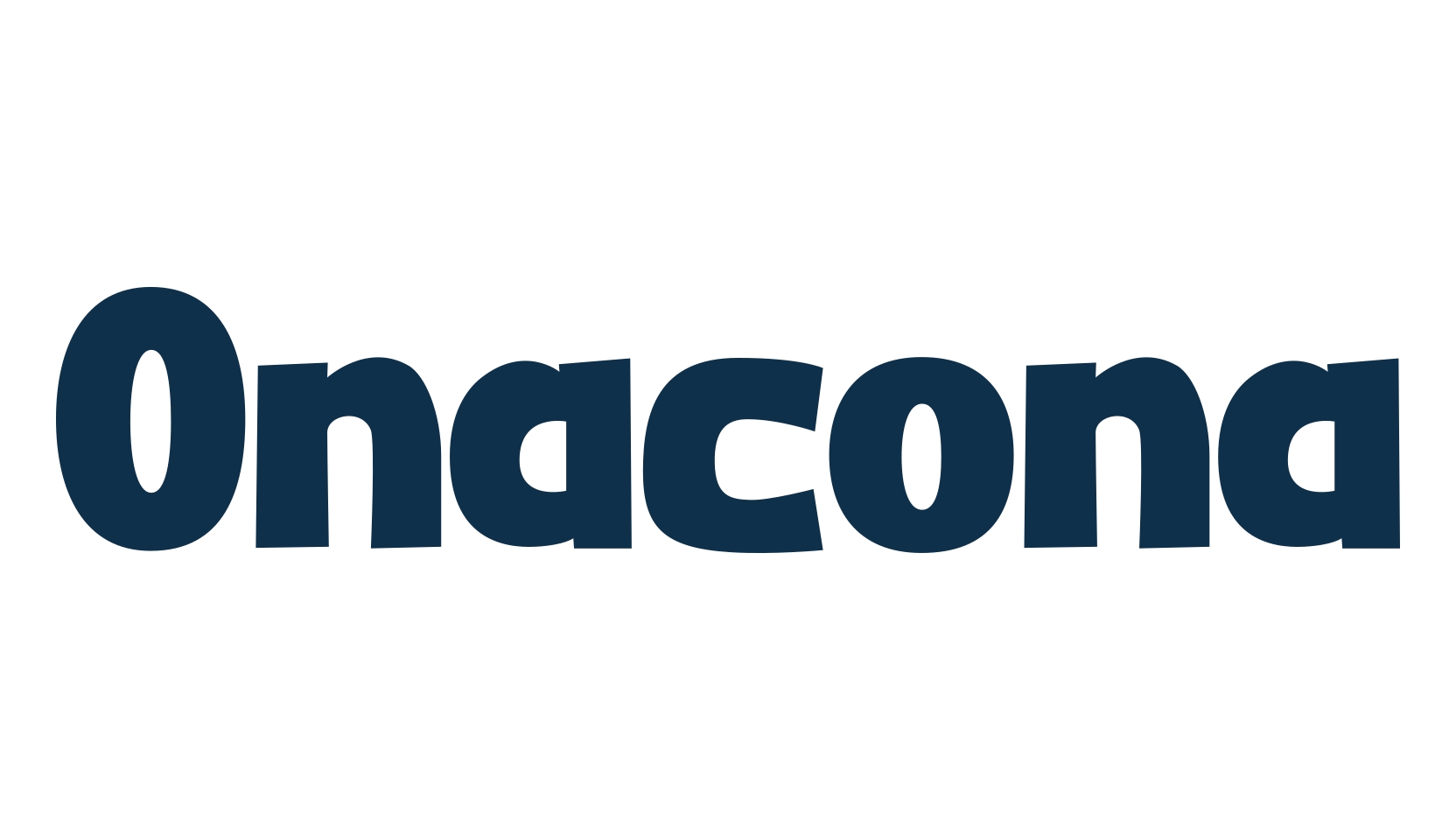 Onacona, fancy cartoon decorative font preview