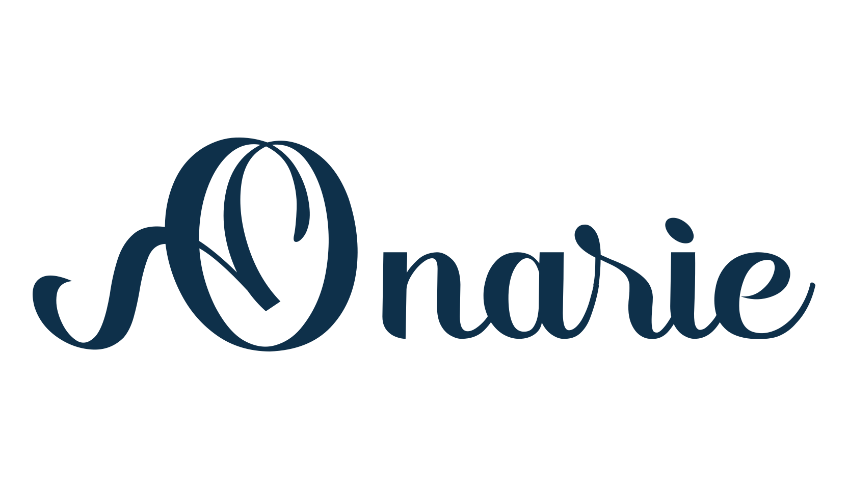 Onarie, script calligraphy fancy decorative font preview