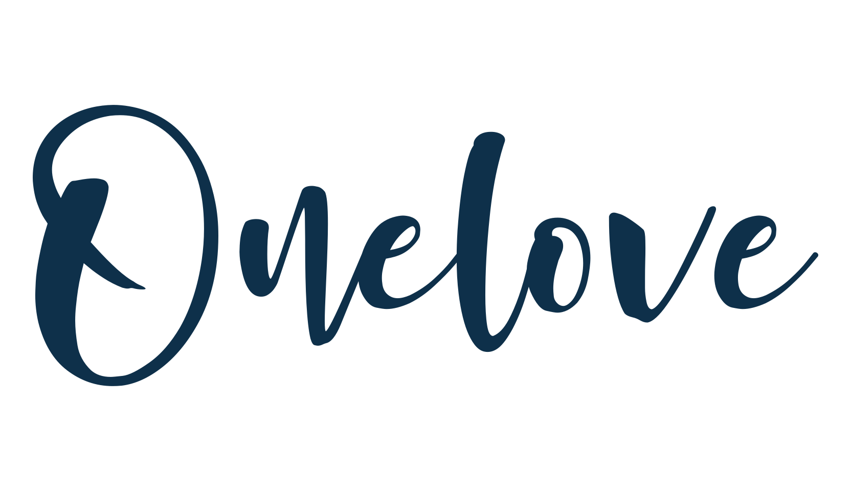 Onelove (onelove-2), brush font preview