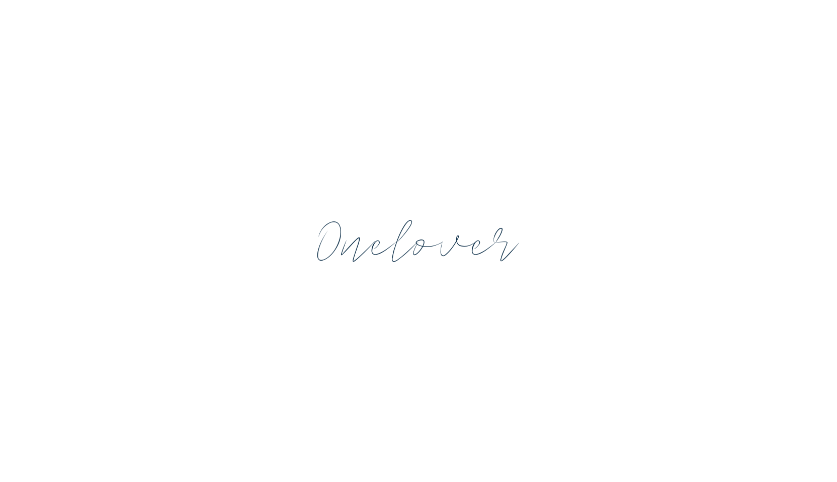 Onelover, script handwritten fancy decorative calligraphy font preview