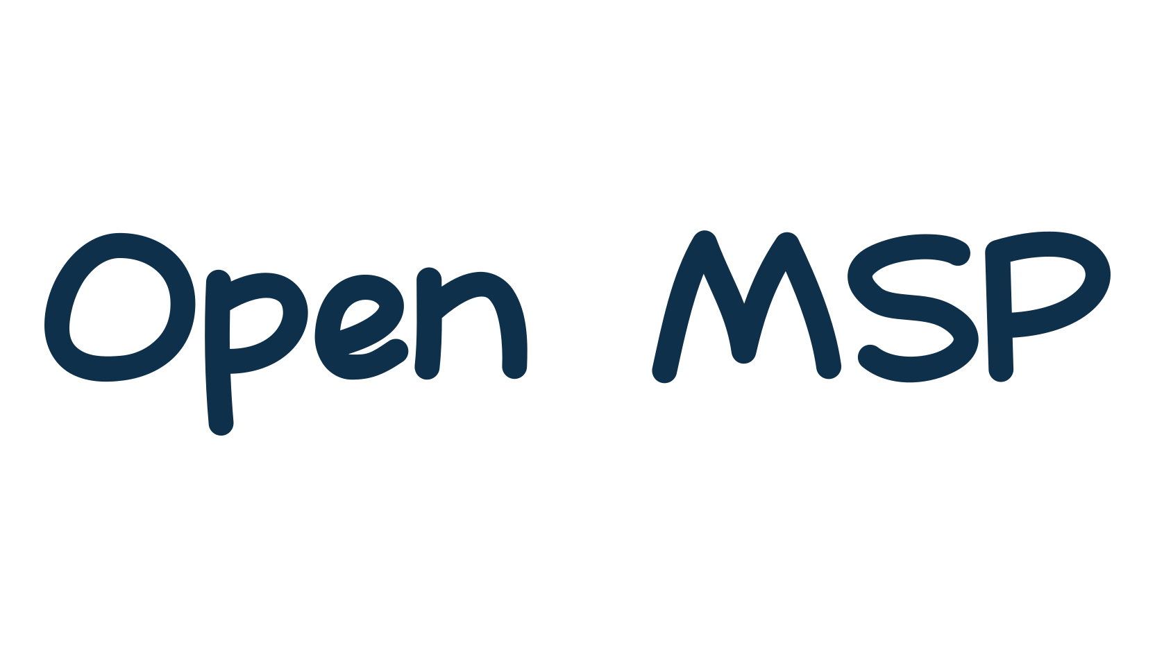 Open MSP, cartoon font preview