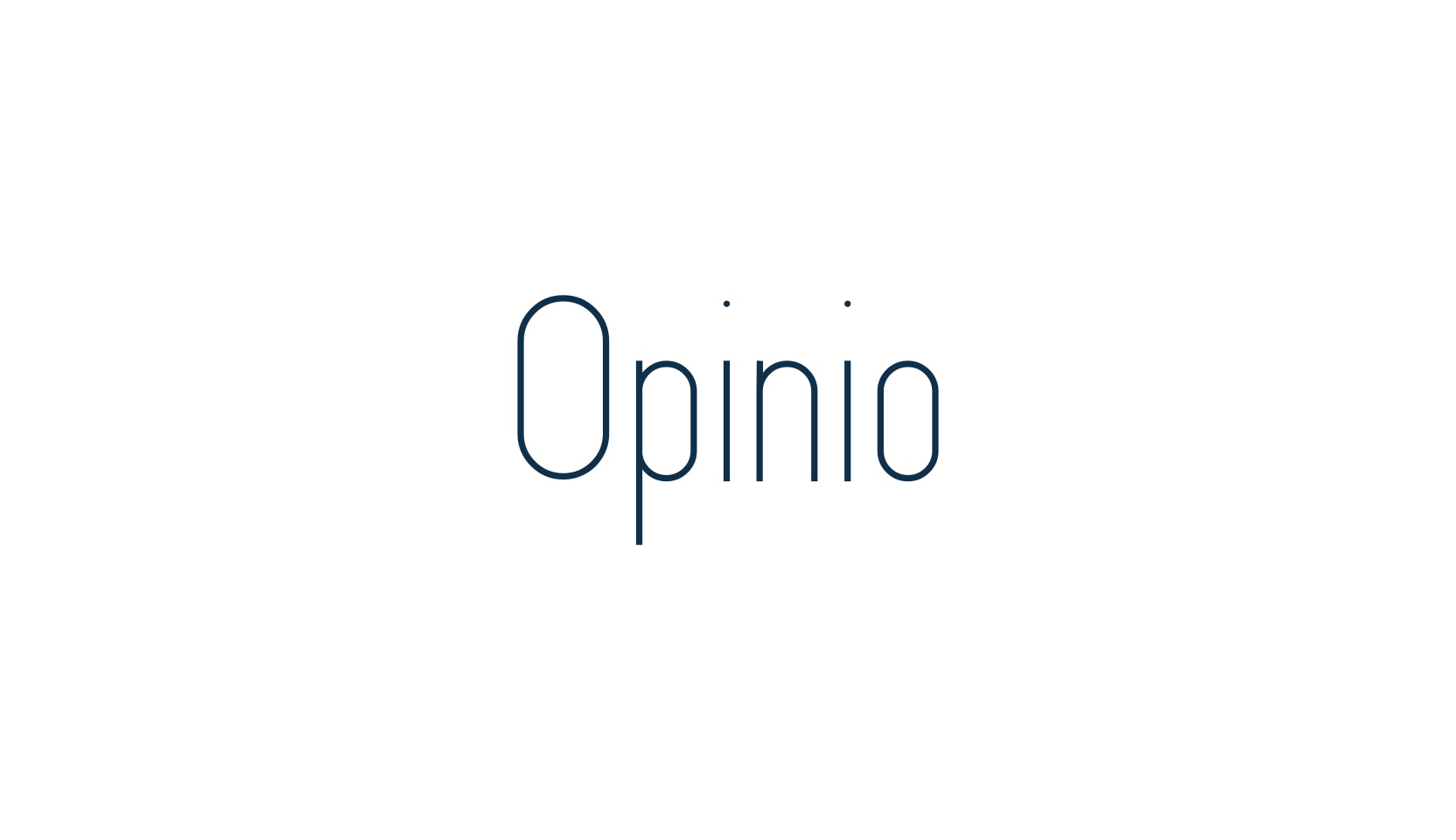 Opinio, sans serif font preview