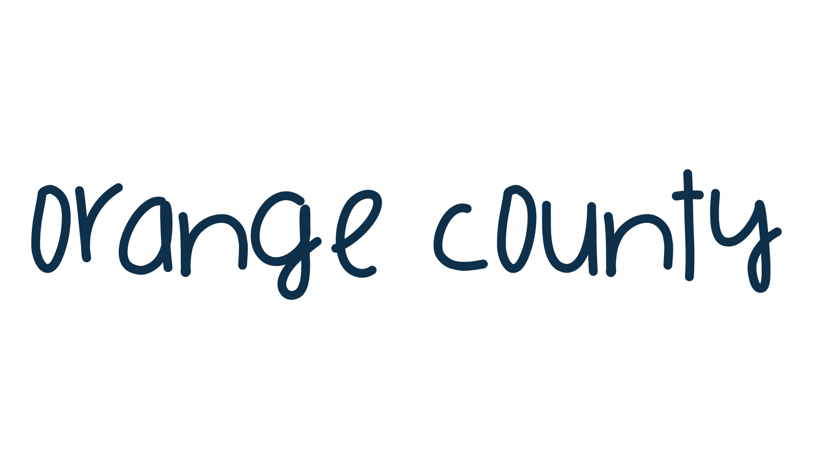 Orange County, script handwritten fancy decorative calligraphy font preview