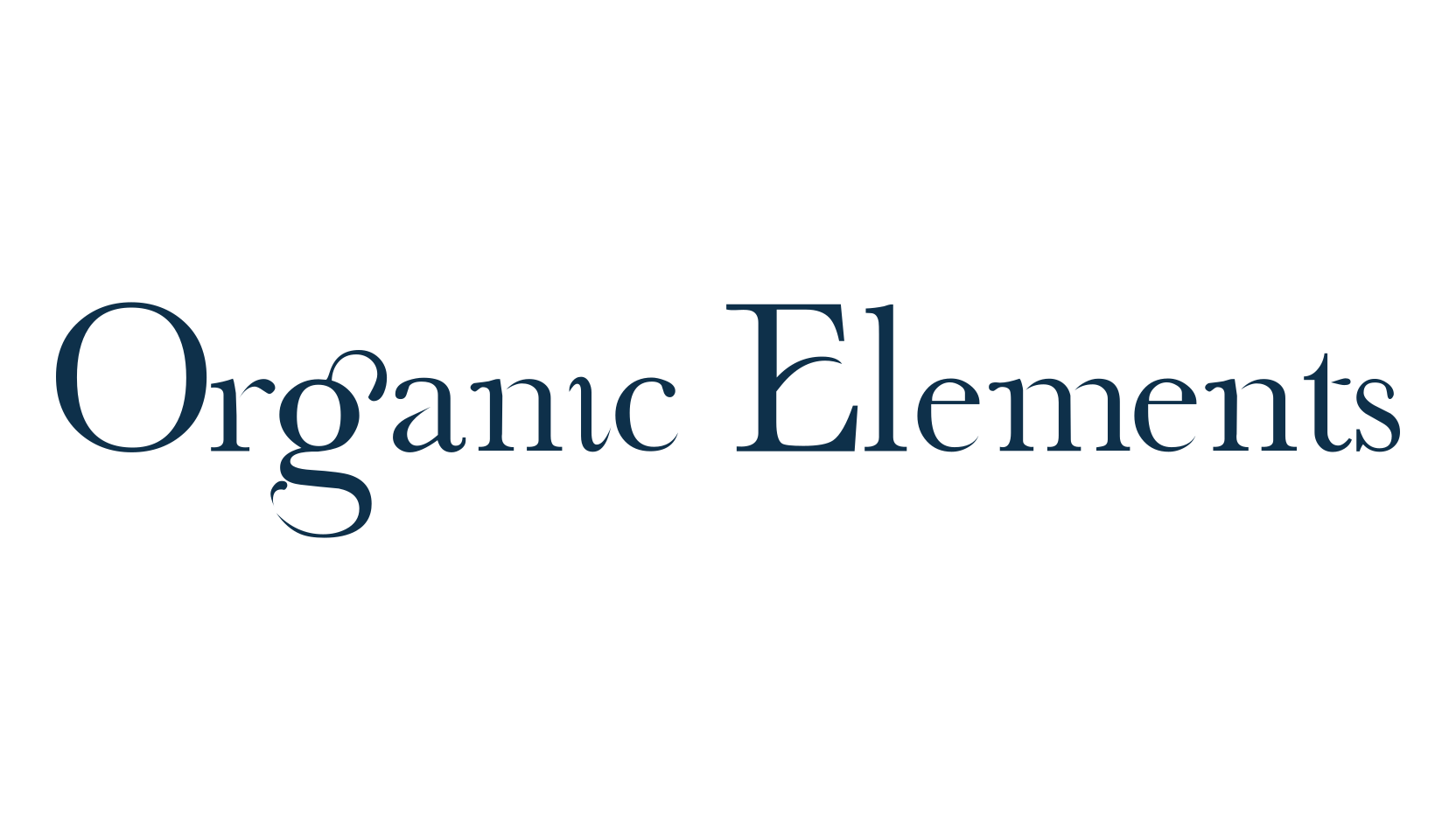 Organic Elements, various font preview