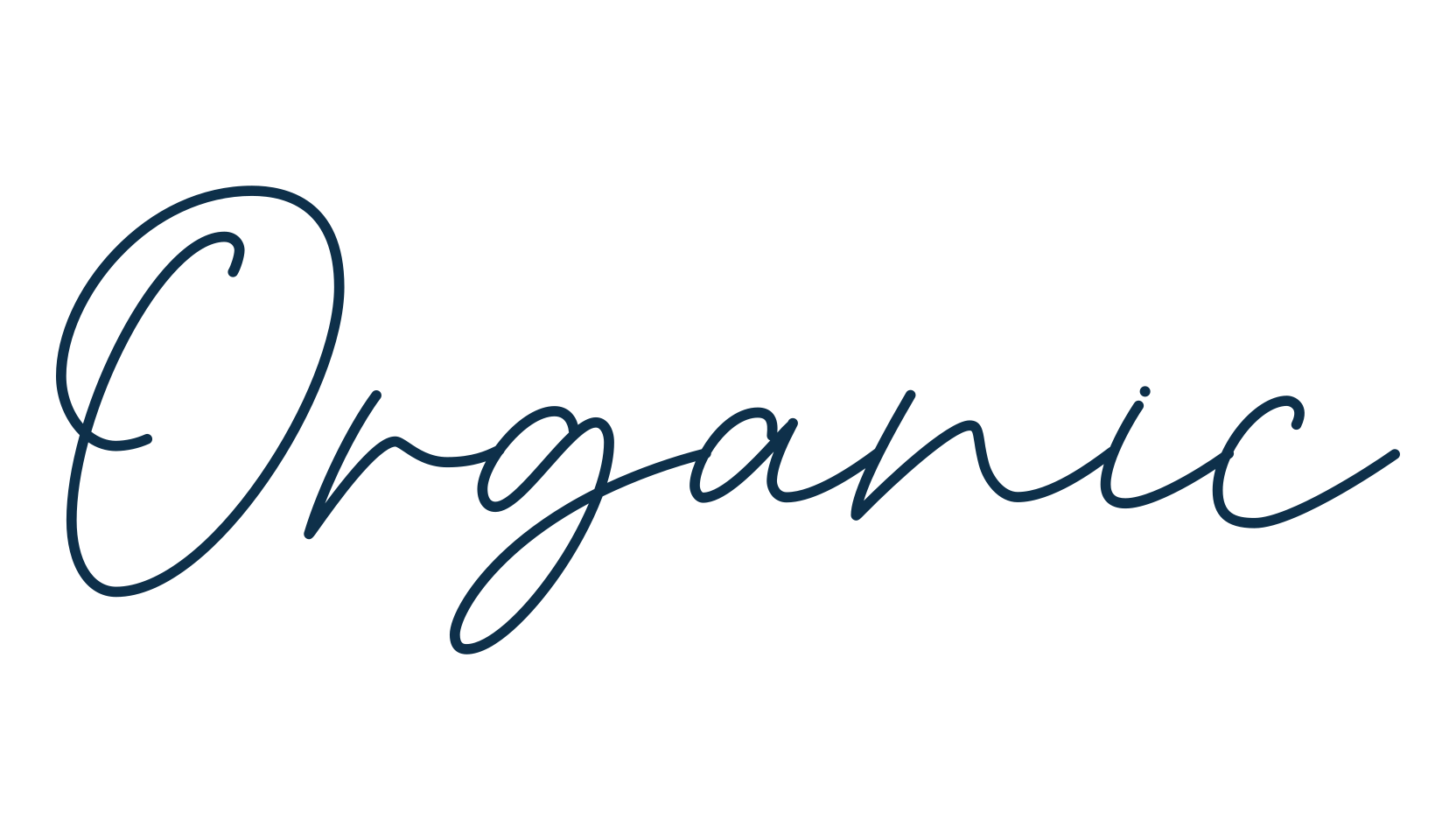 Organic, script handwritten fancy decorative calligraphy font preview