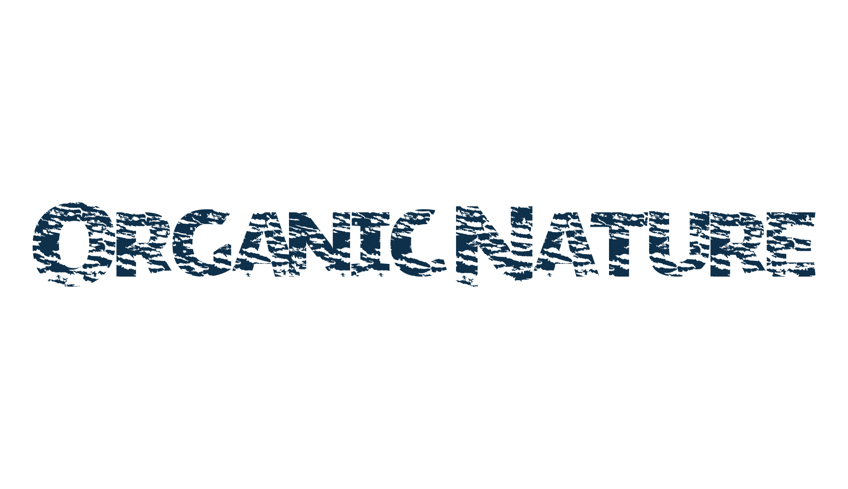Organic Nature, fancy eroded decorative font preview