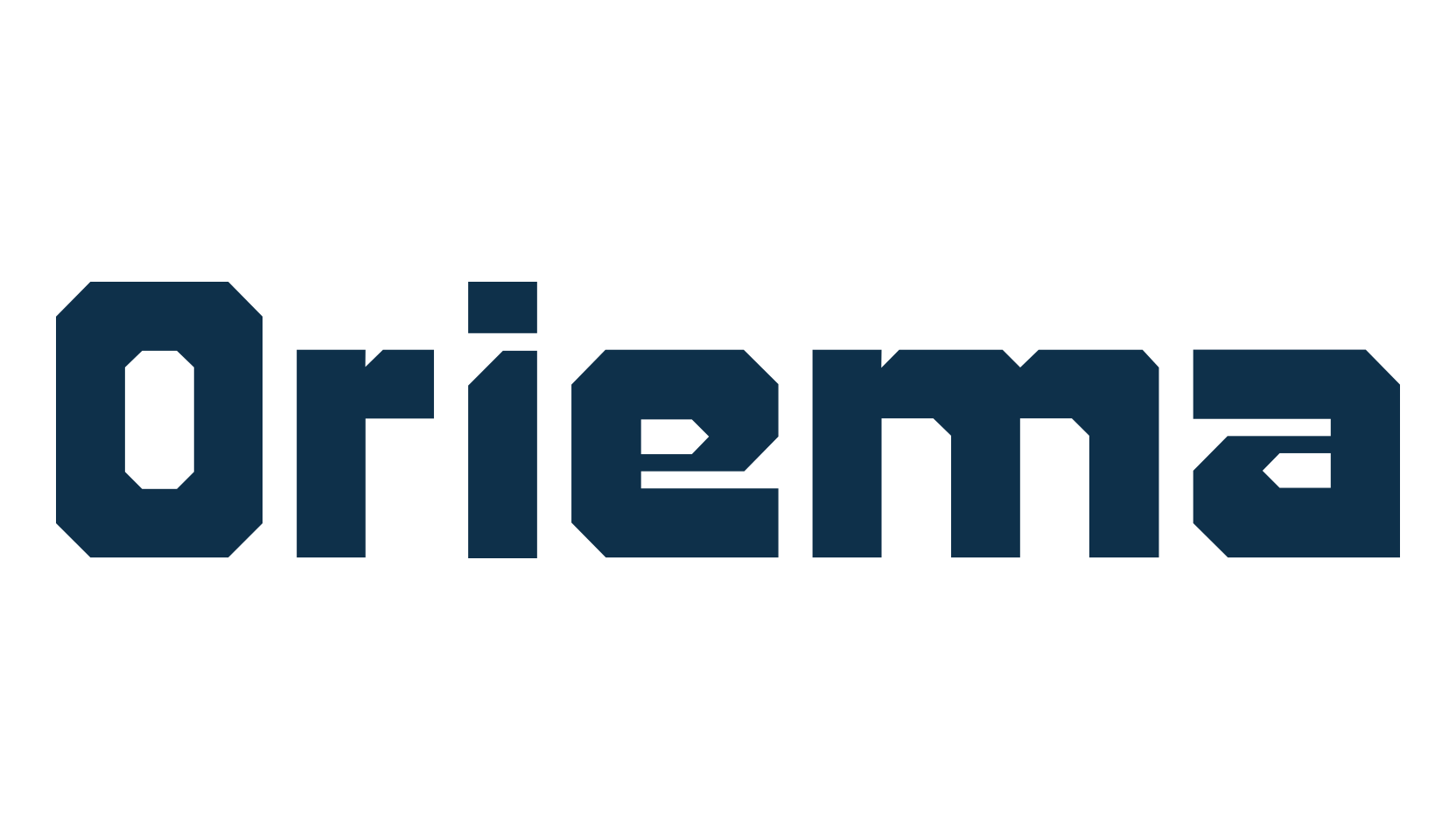 Oriema, fancy various techno sci-fi font preview