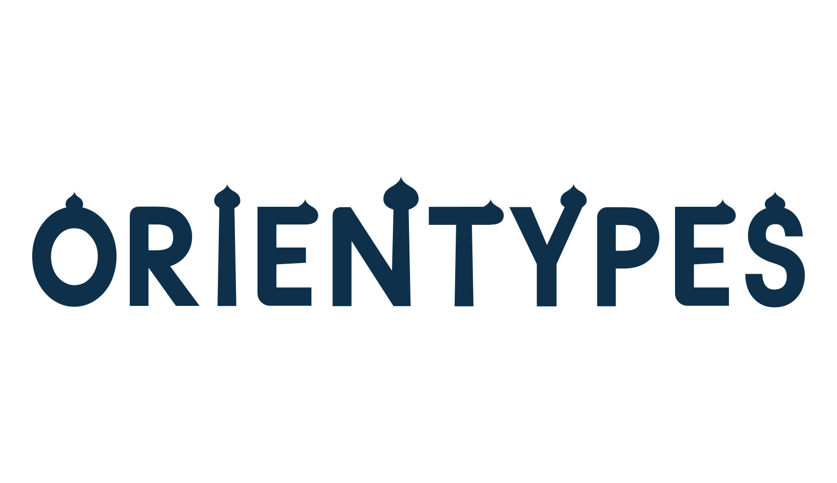Orientypes, various font preview