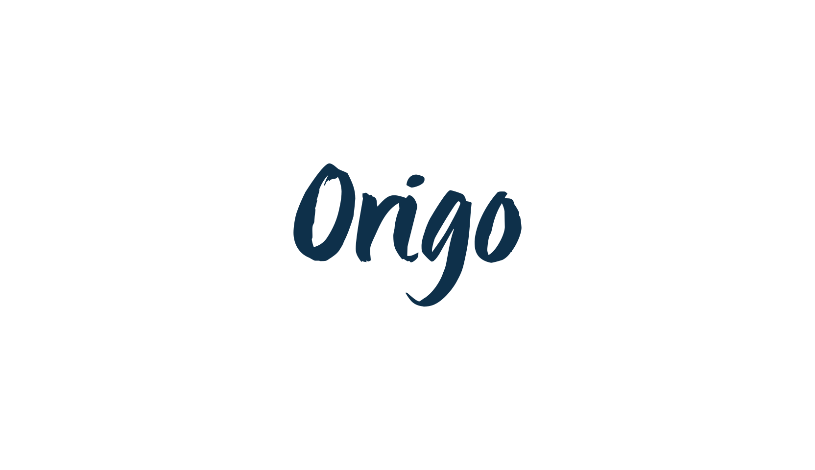 Origo, script brush fancy decorative calligraphy font preview