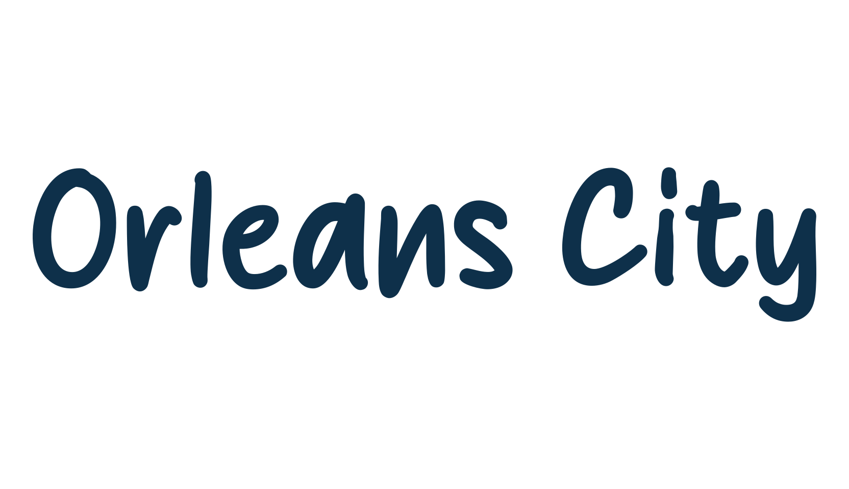 Orleans City, script handwritten fancy decorative calligraphy font preview