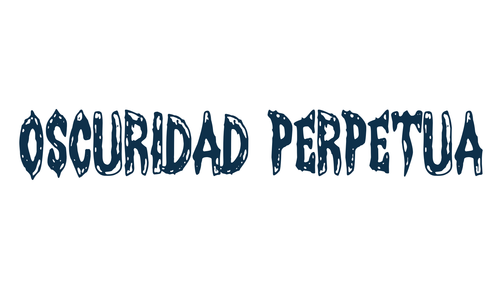 Oscuridad Perpetua, holiday halloween fancy decorative horror font preview