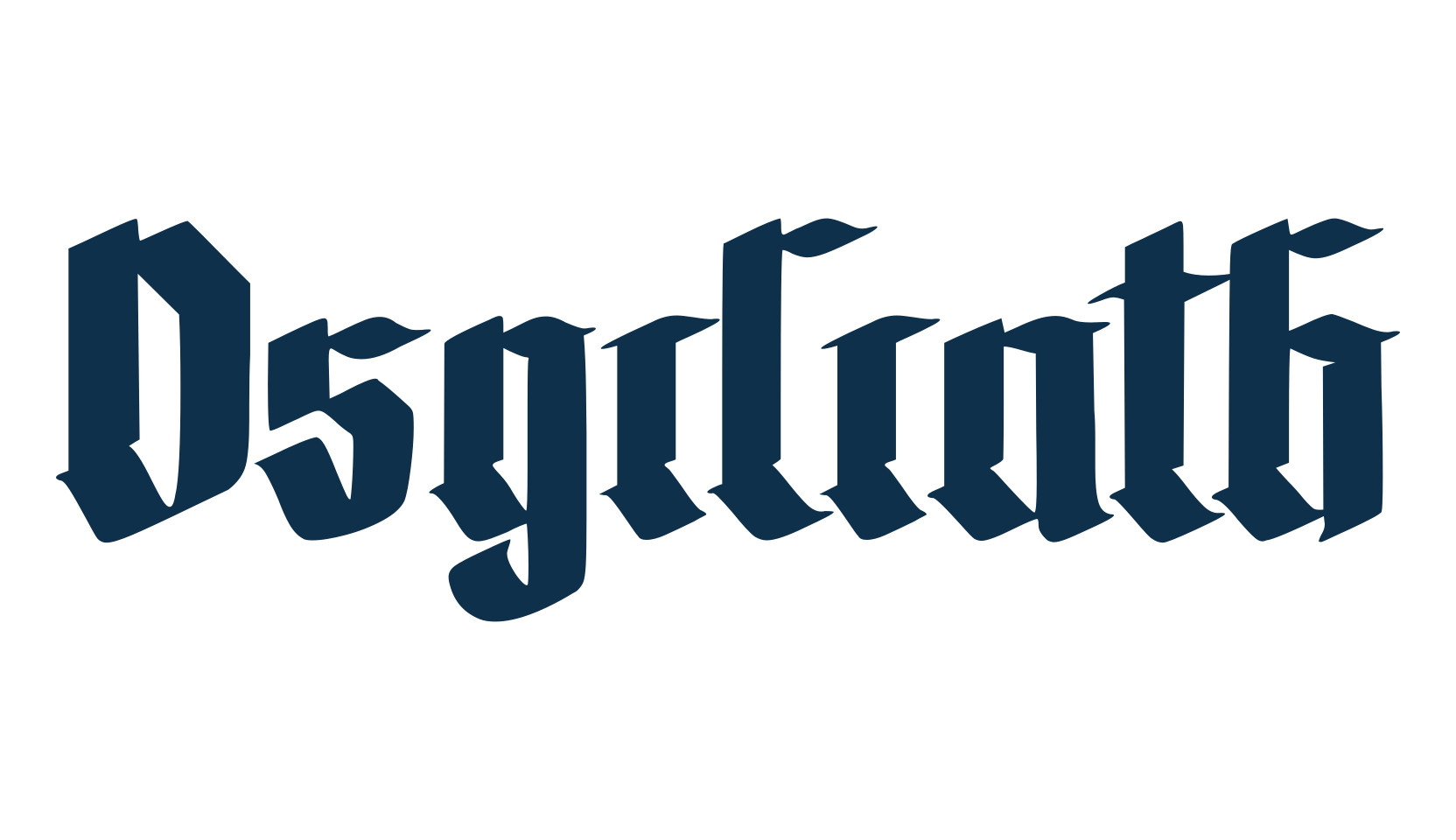 Osgiliath, modern font preview