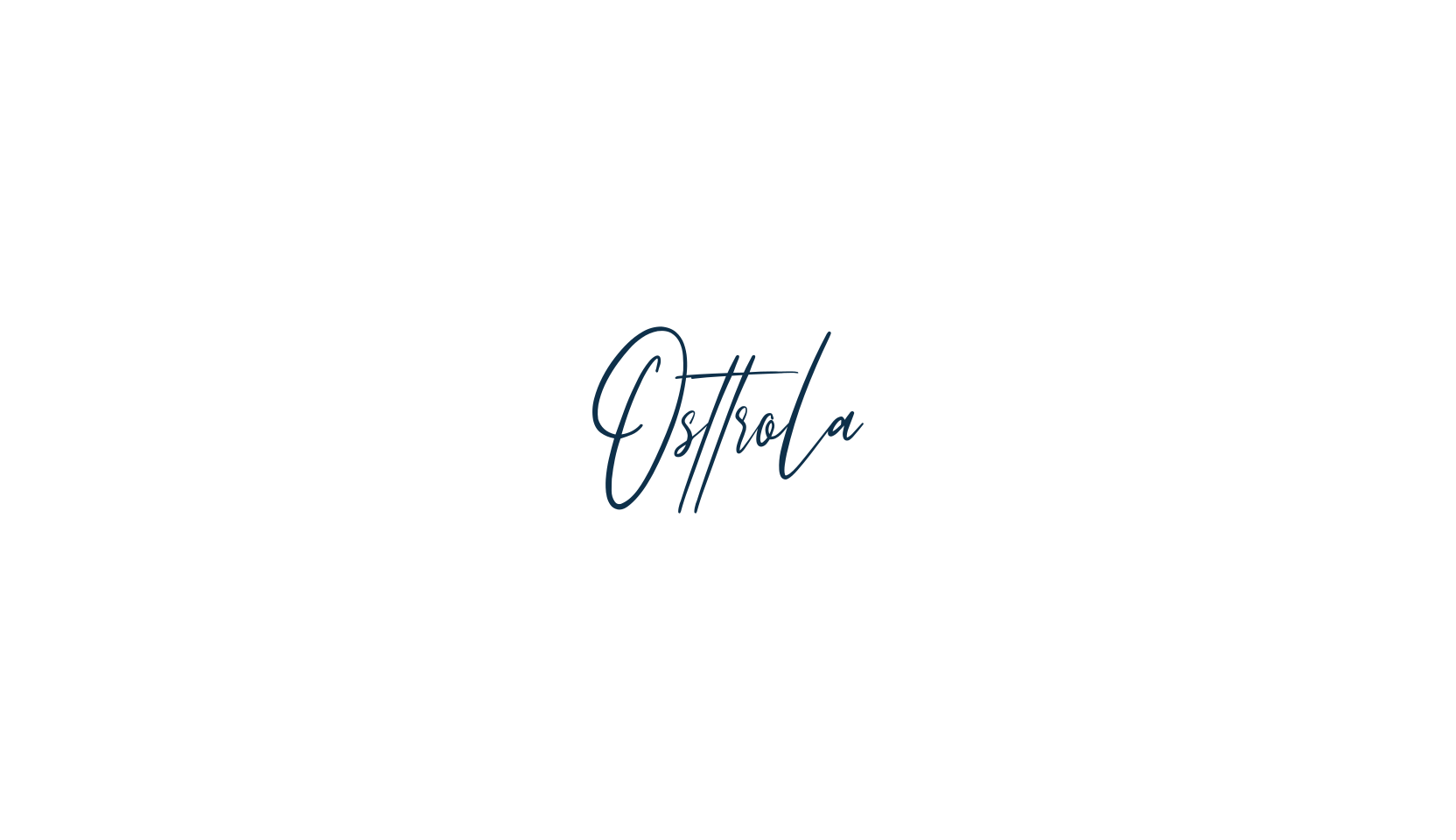 Osttrola, script handwritten fancy decorative calligraphy font preview