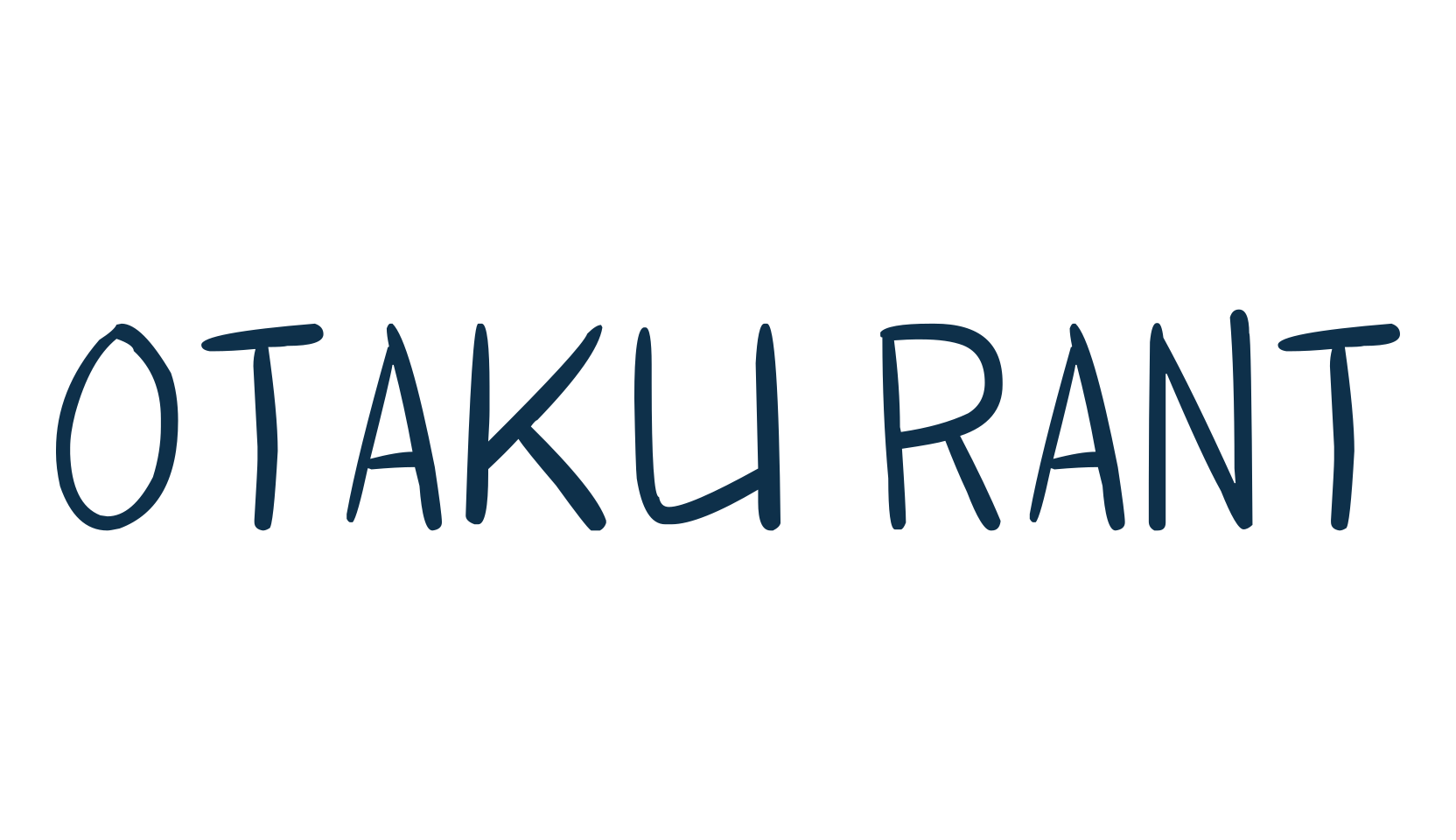 Otaku Rant, fancy cartoon decorative comic font preview