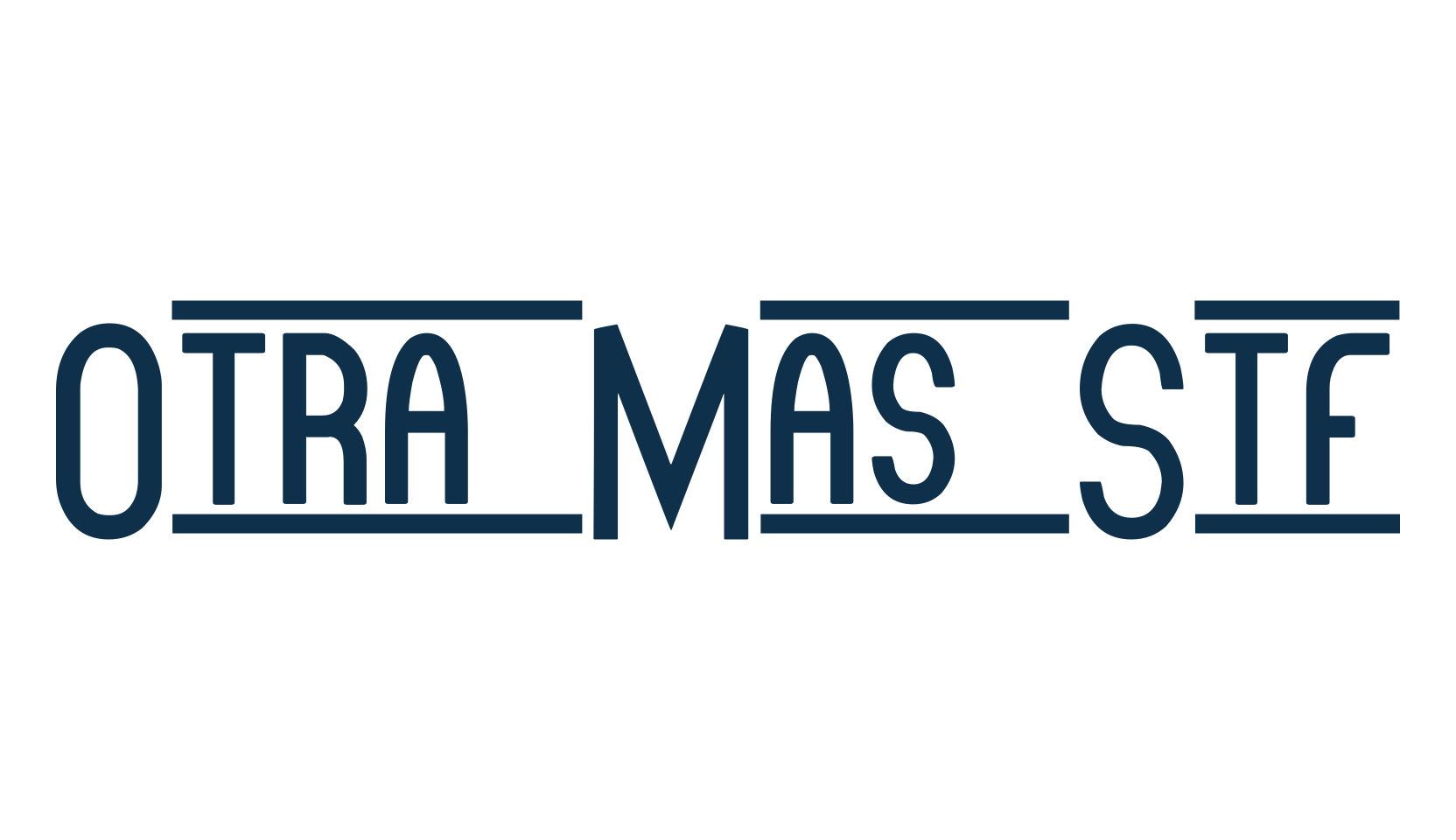 Otra Mas Stf, fancy various decorative font preview
