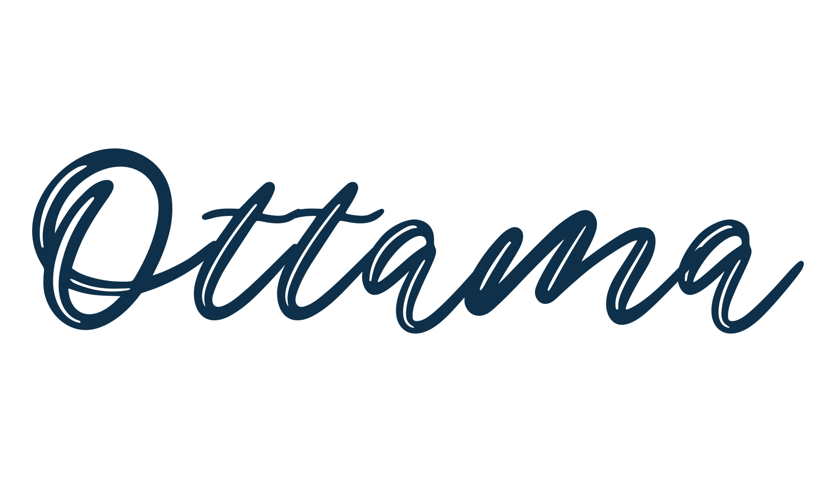 Ottama, fancy decorative font preview