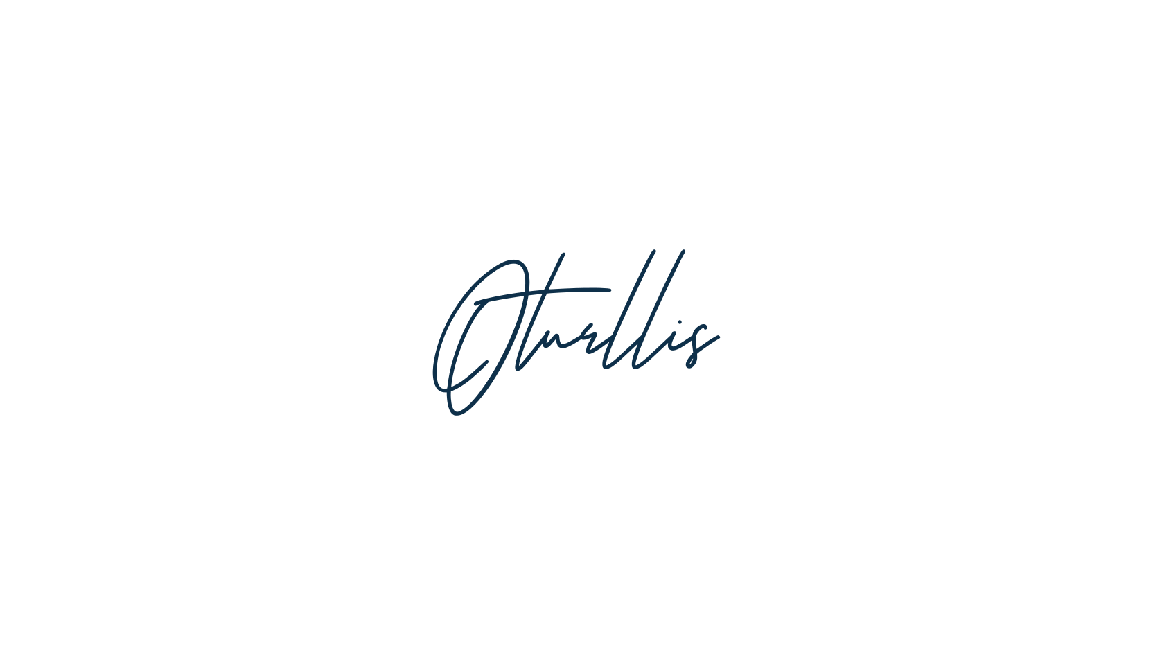Oturllis, script handwritten fancy decorative calligraphy font preview