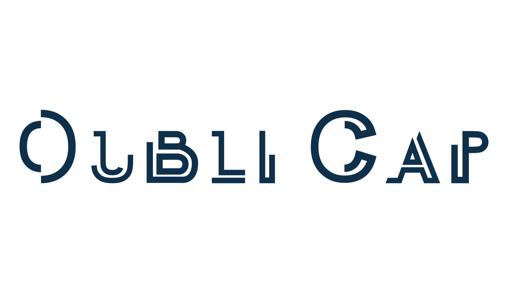 Oubli Cap, fancy various decorative font preview