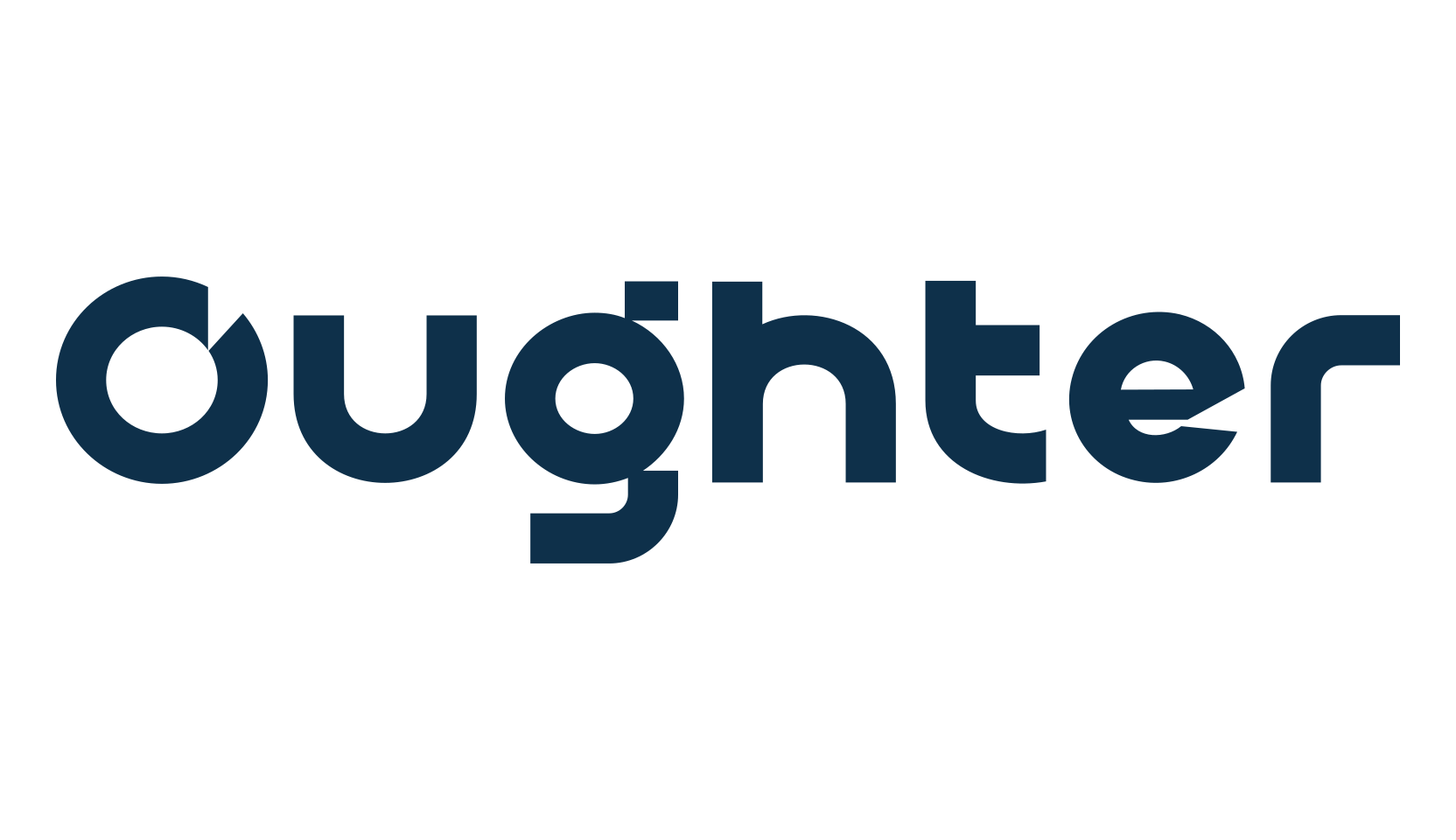 Oughter, basic sans serif font preview