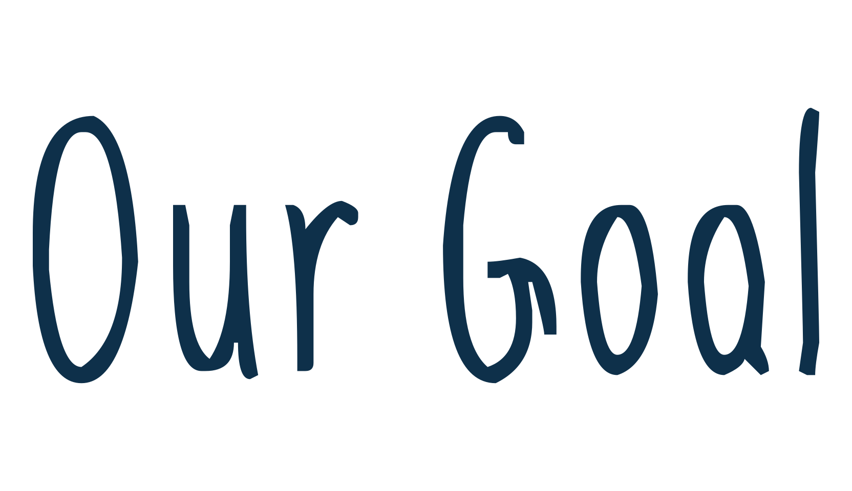 Our Goal, script handwritten fancy decorative calligraphy font preview