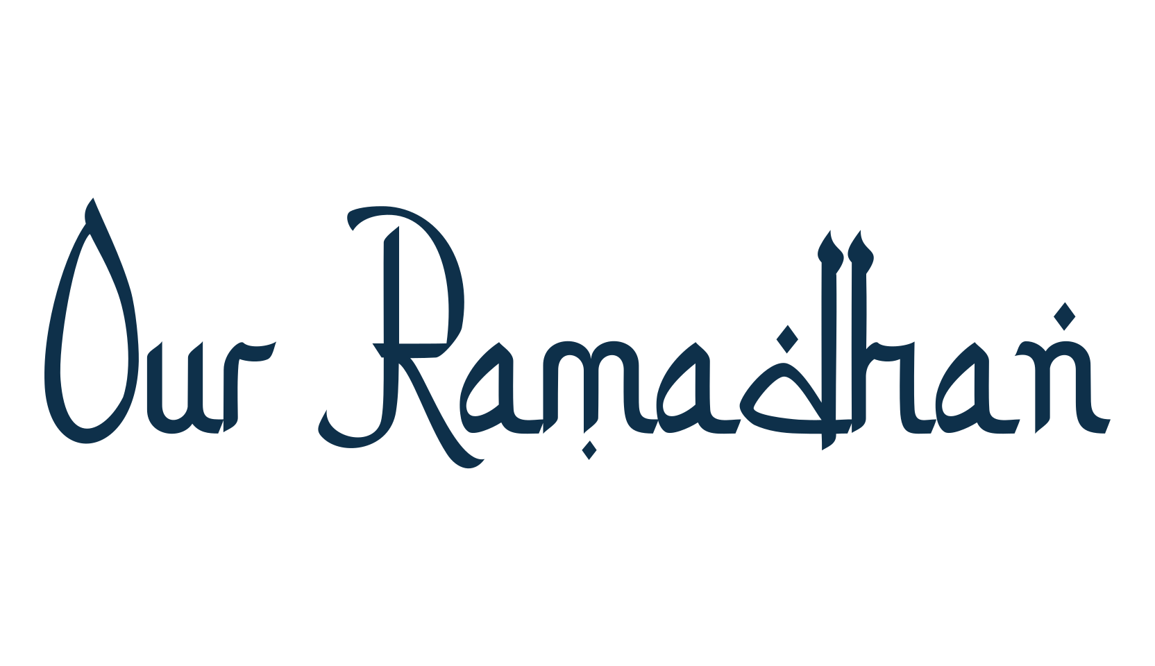 Our Ramadhan, arabic font preview