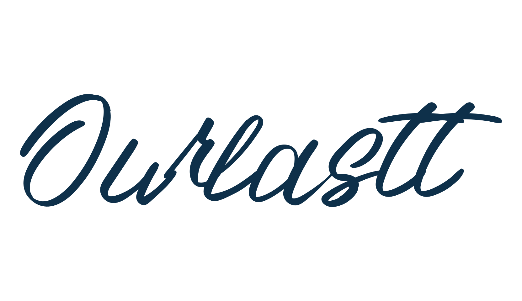 Ourlastt, handwriting font preview