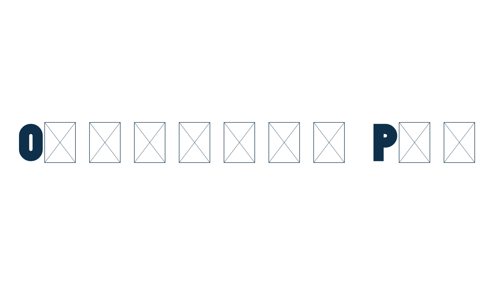 Outfield Pro, retro font preview