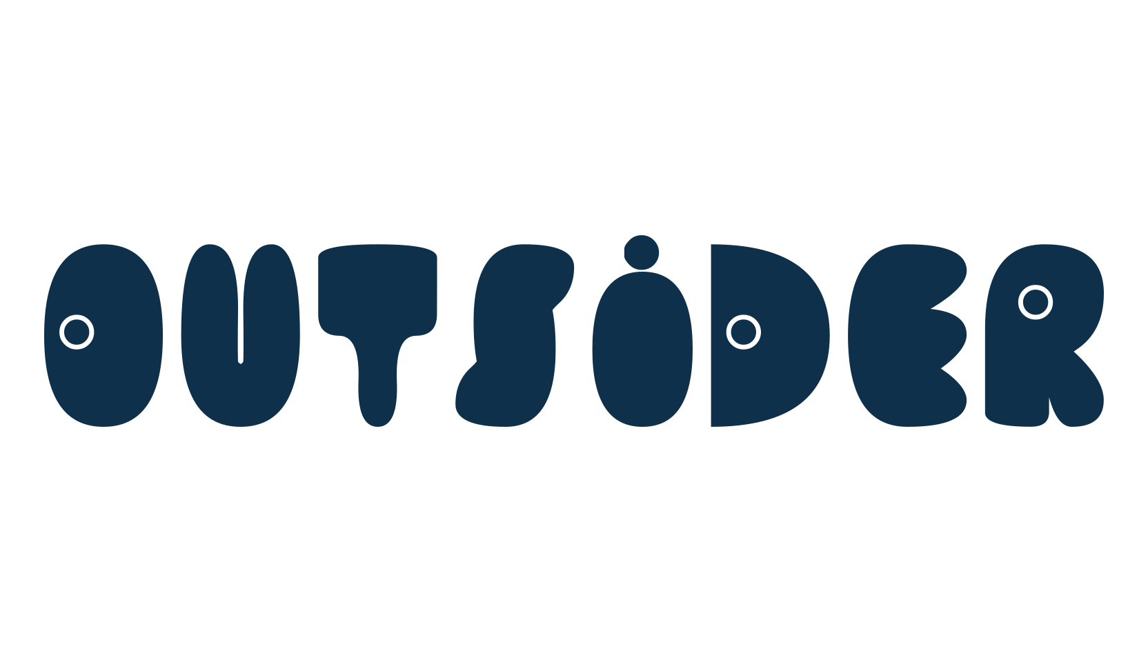 Outsider (outsider), cartoon font preview