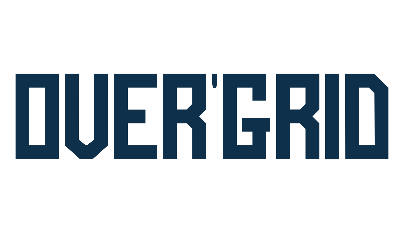 Over'Grid, square font preview