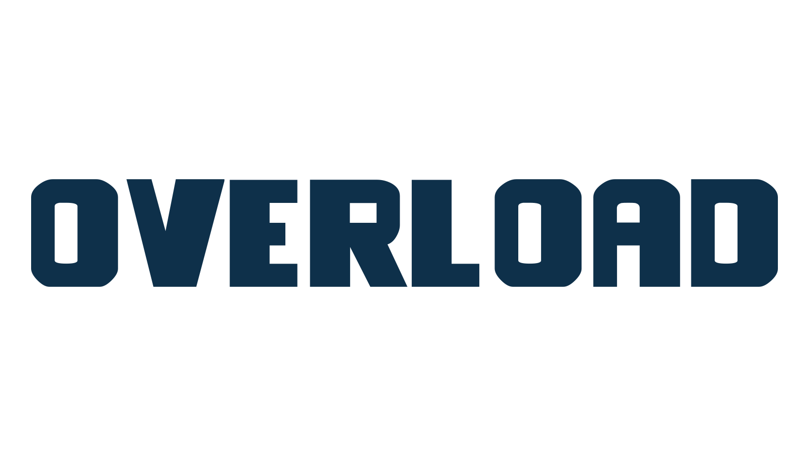 Overload, fancy various techno sci-fi font preview