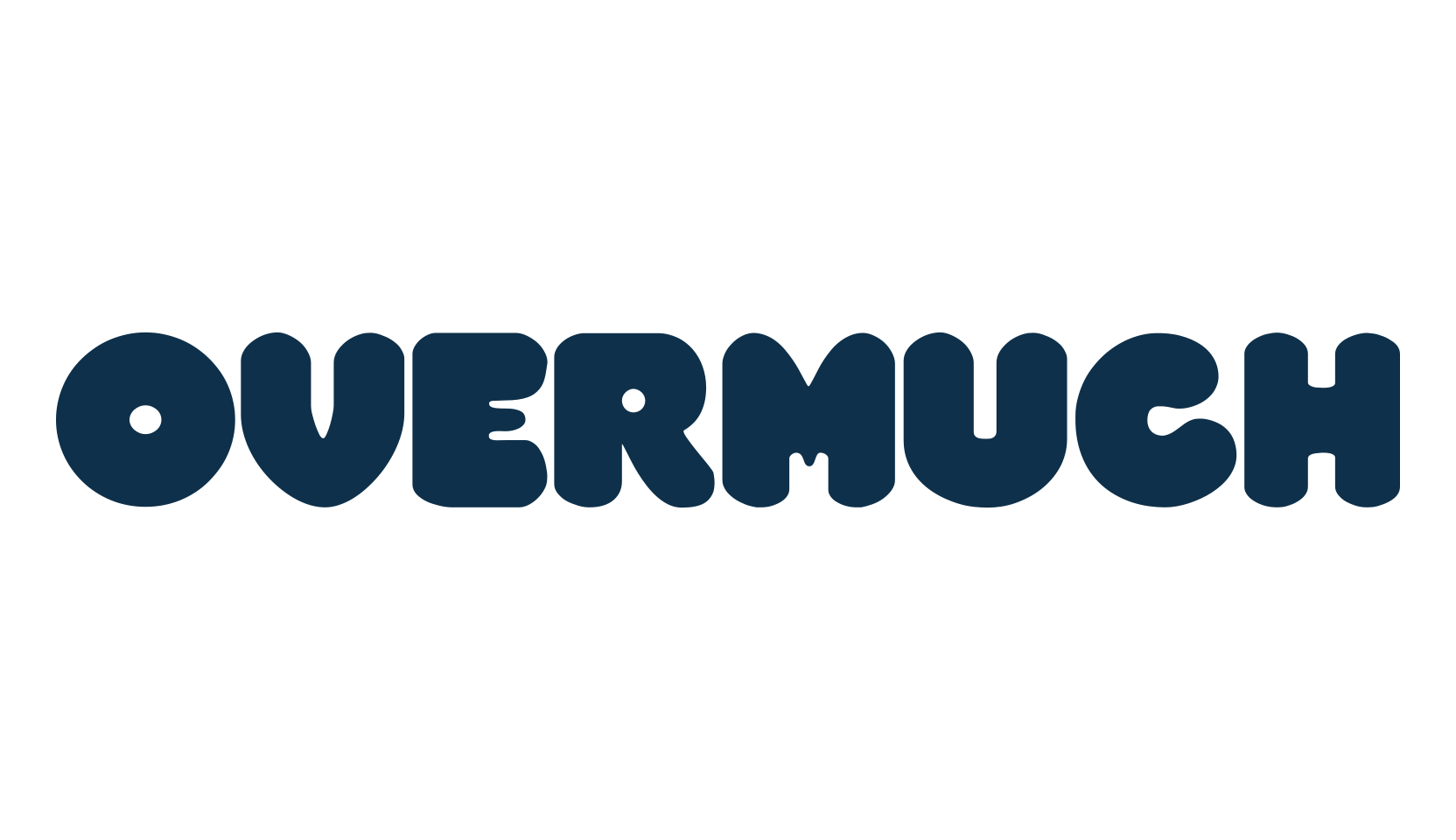 Overmuch, groovy font preview