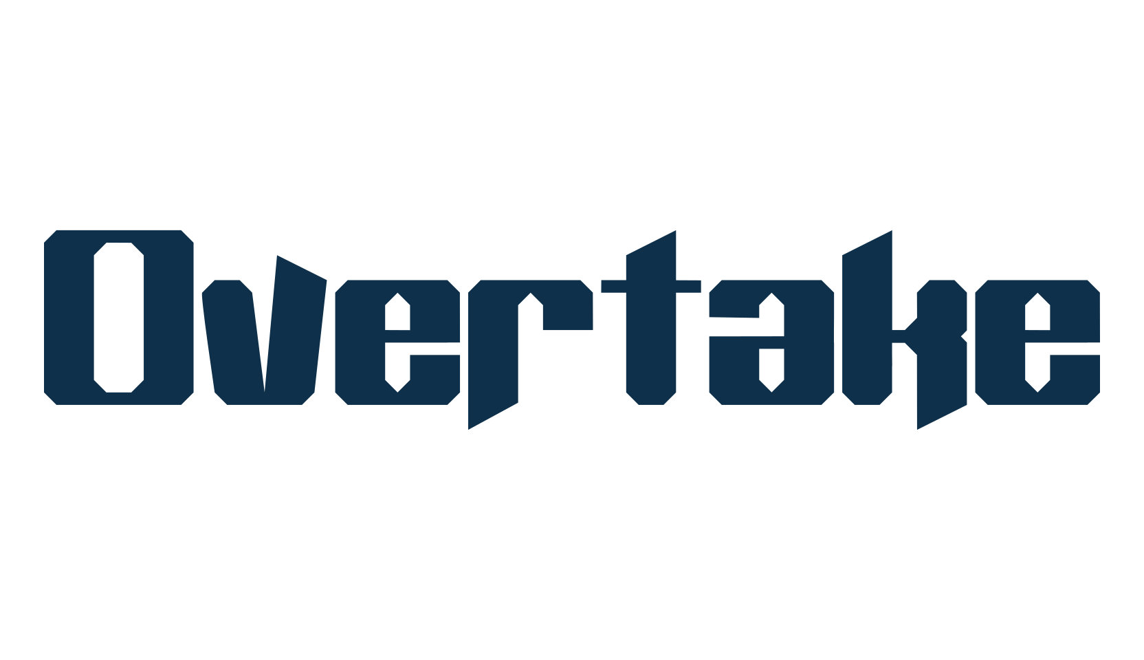 Overtake, various font preview