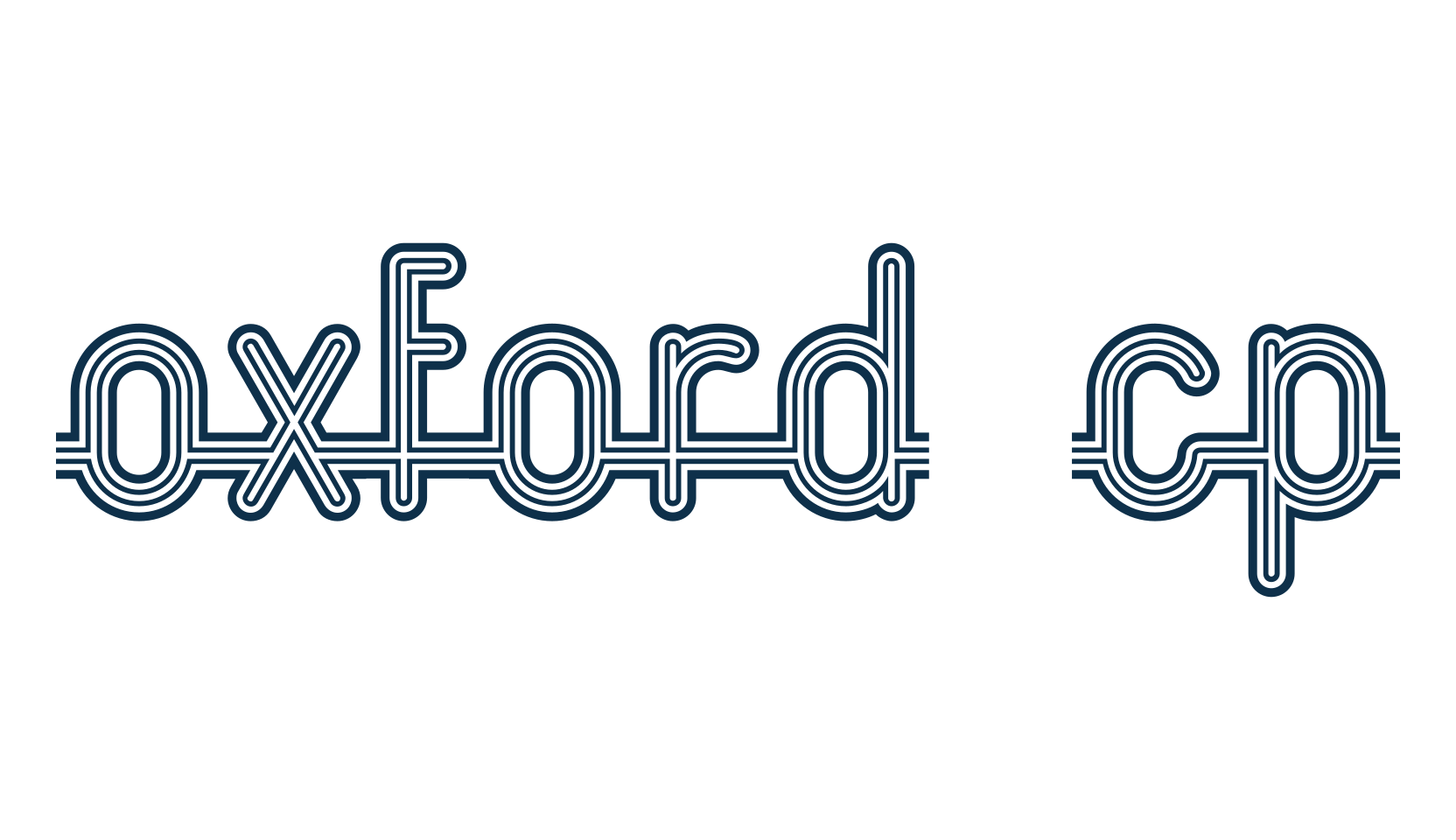 Oxford CP, decorative font preview