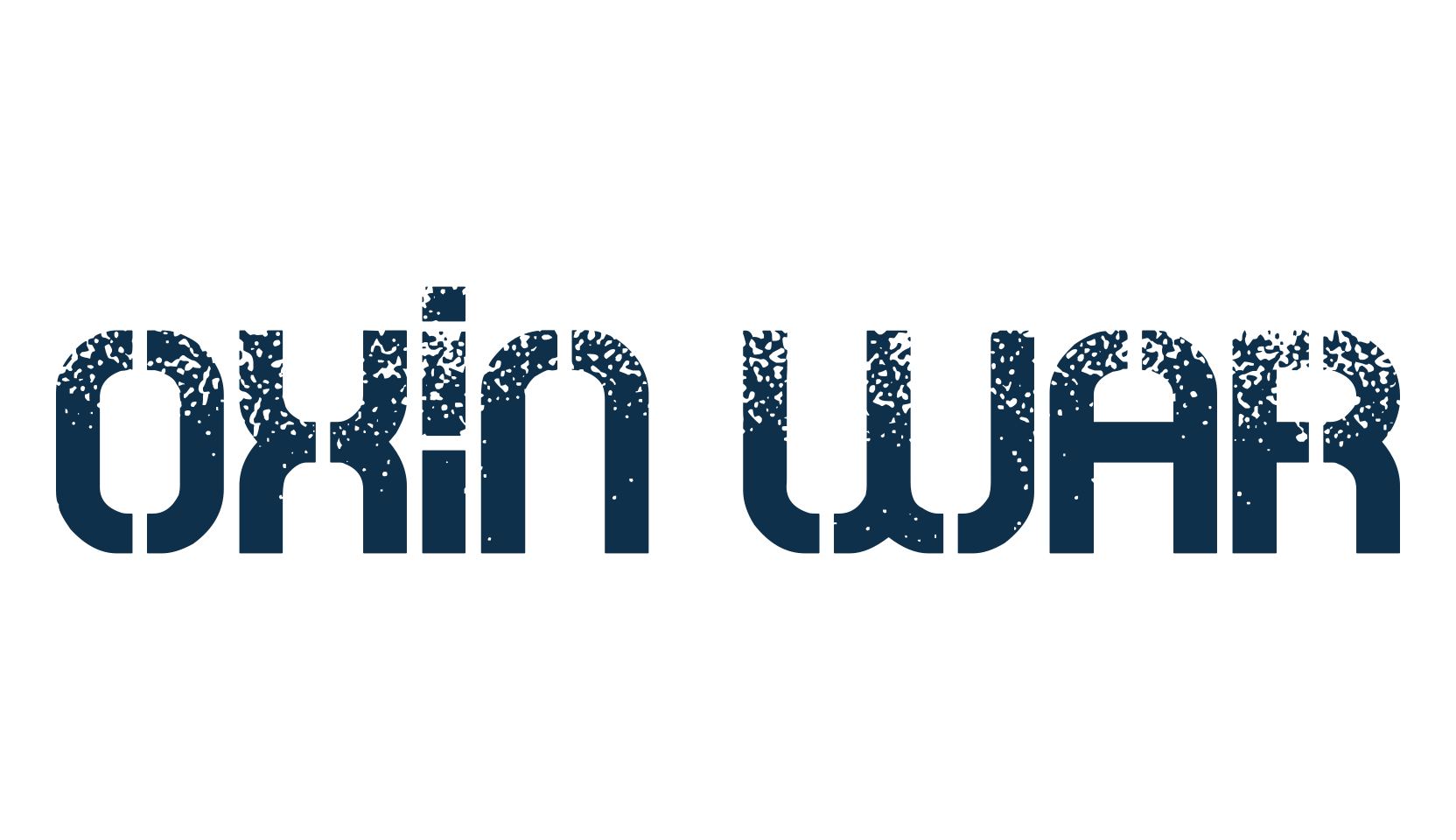 Oxin War, fancy stencil, army decorative font preview