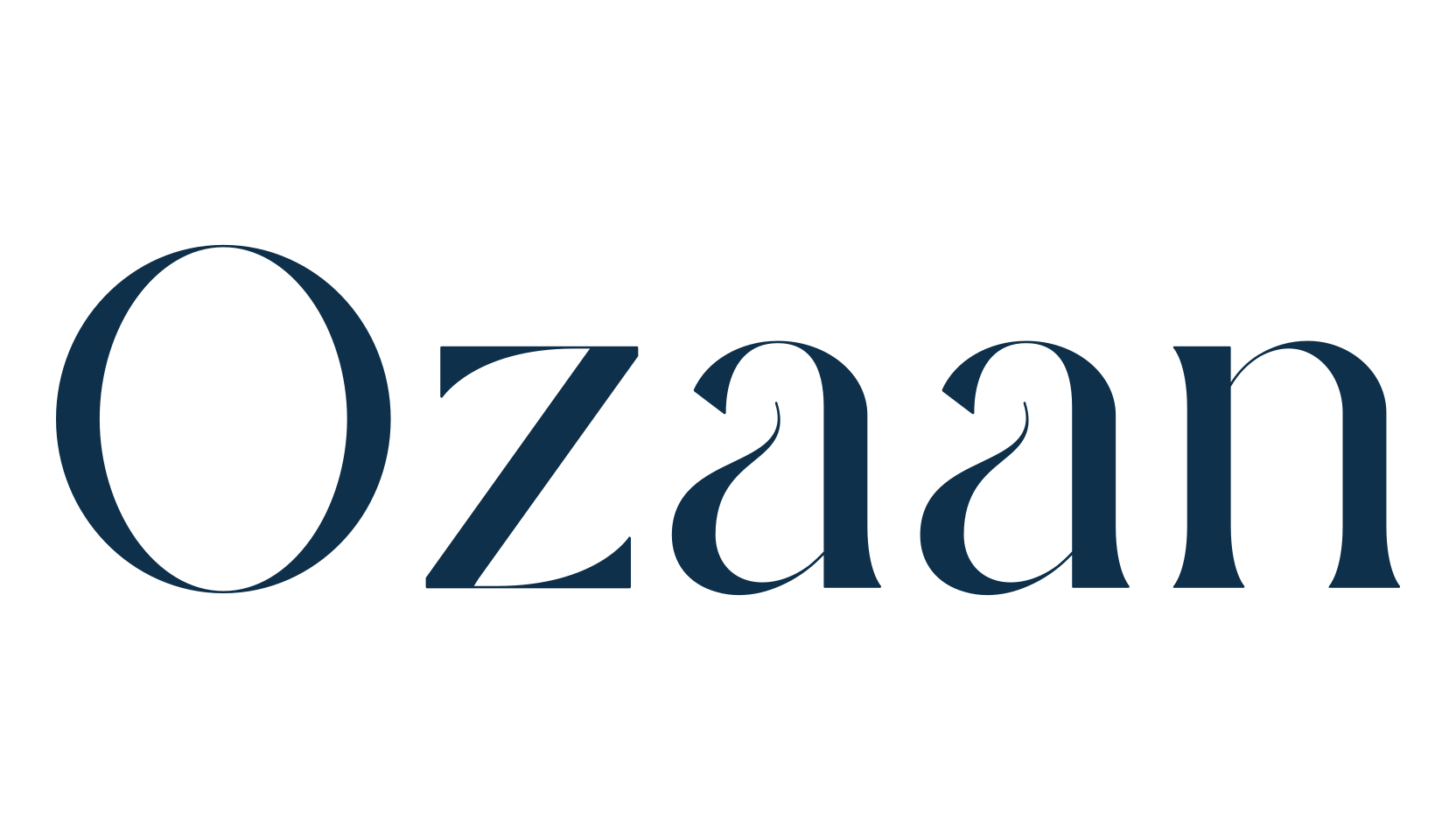 Ozaan, serif font preview