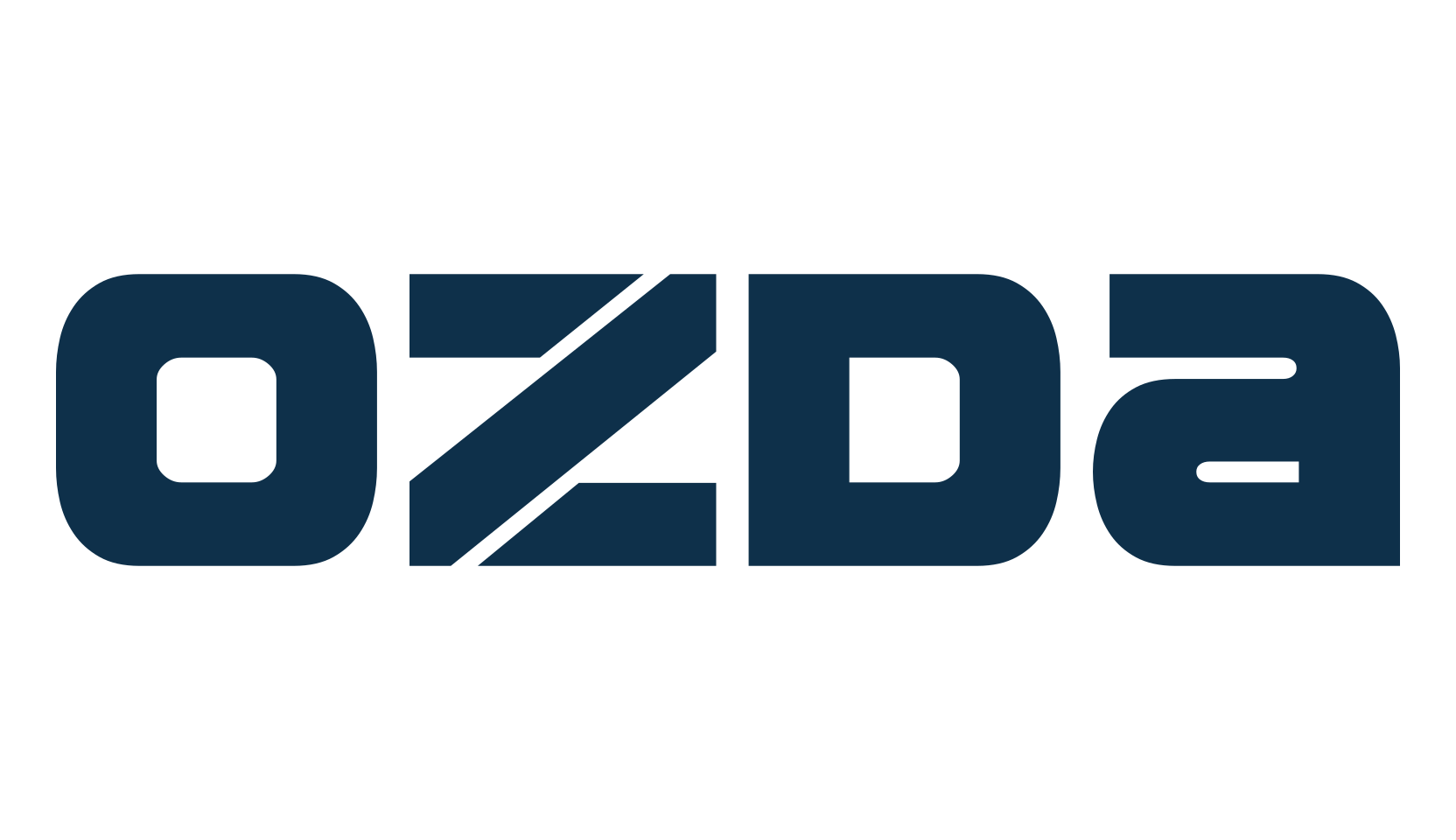 Ozda, sci-fi font preview
