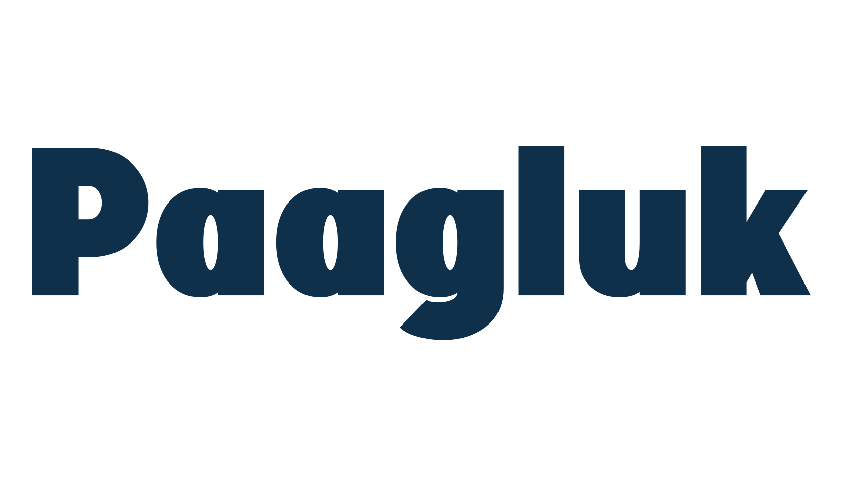 Paagluk, basic sans serif font preview