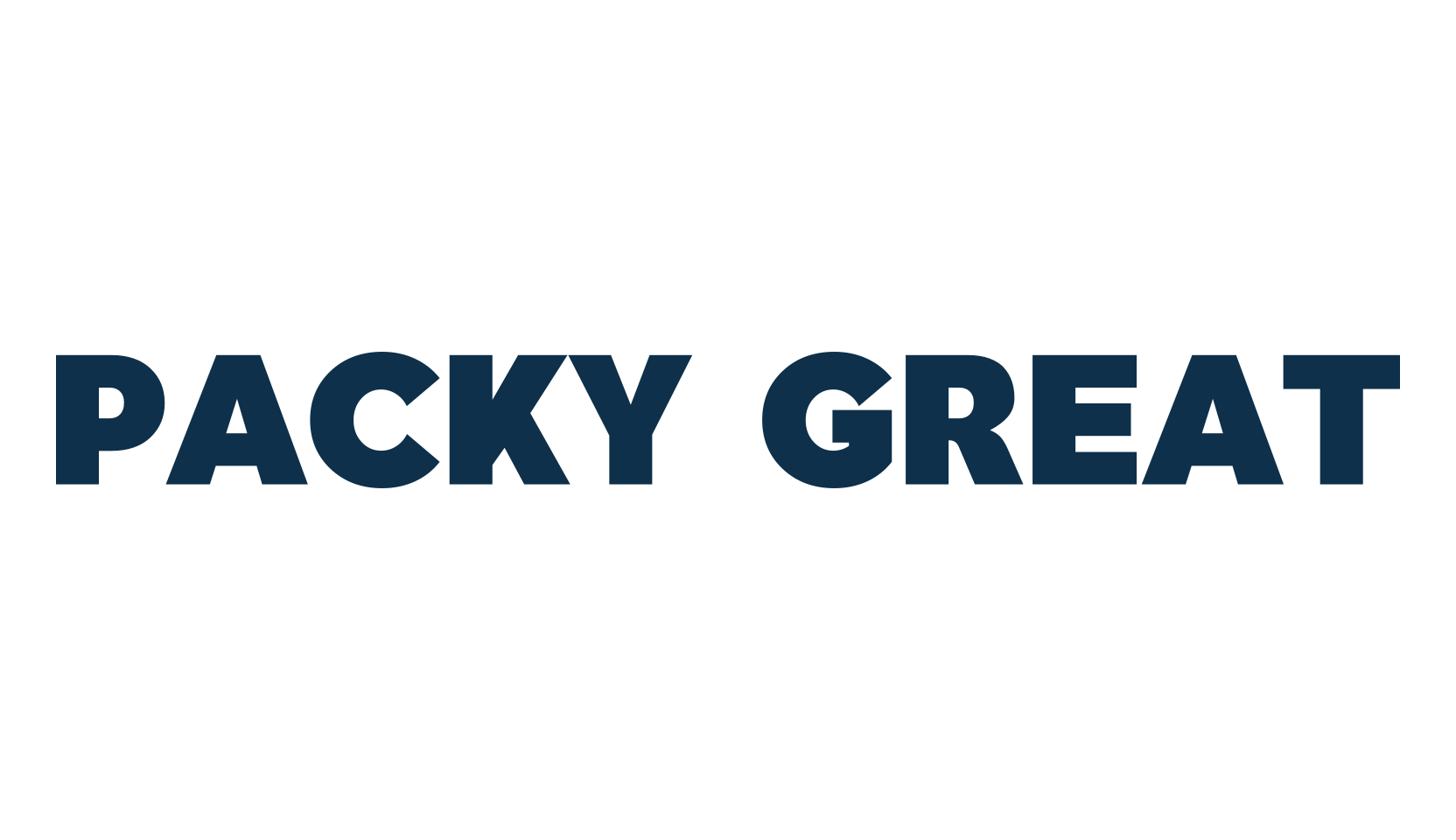 Packy Great, sans serif font preview